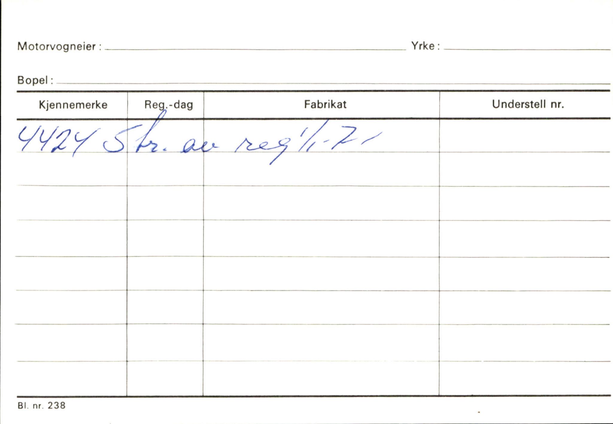 Statens vegvesen, Sogn og Fjordane vegkontor, AV/SAB-A-5301/4/F/L0126: Eigarregister Fjaler M-Å. Leikanger A-Å, 1945-1975, s. 396