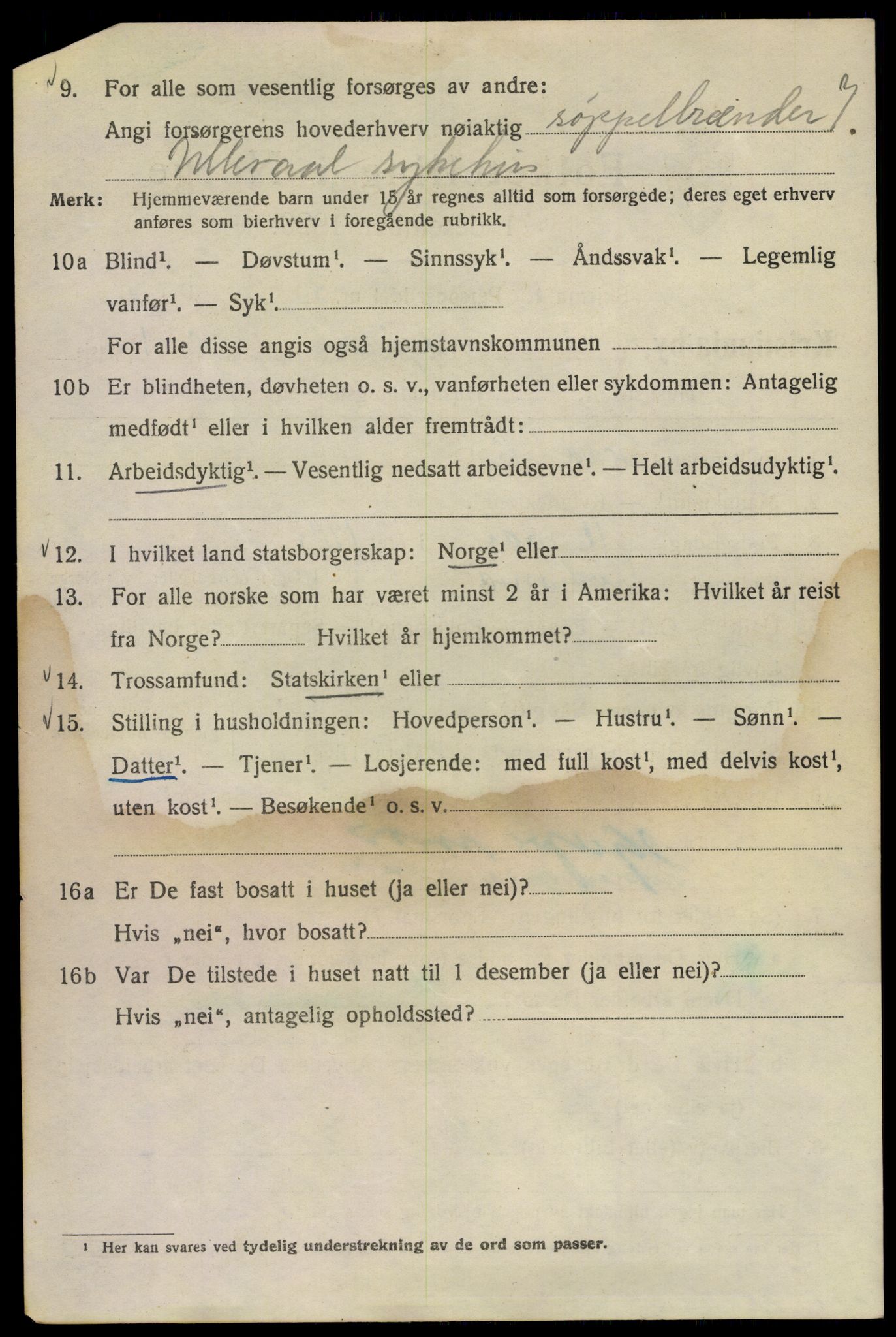 SAO, Folketelling 1920 for 0301 Kristiania kjøpstad, 1920, s. 456404