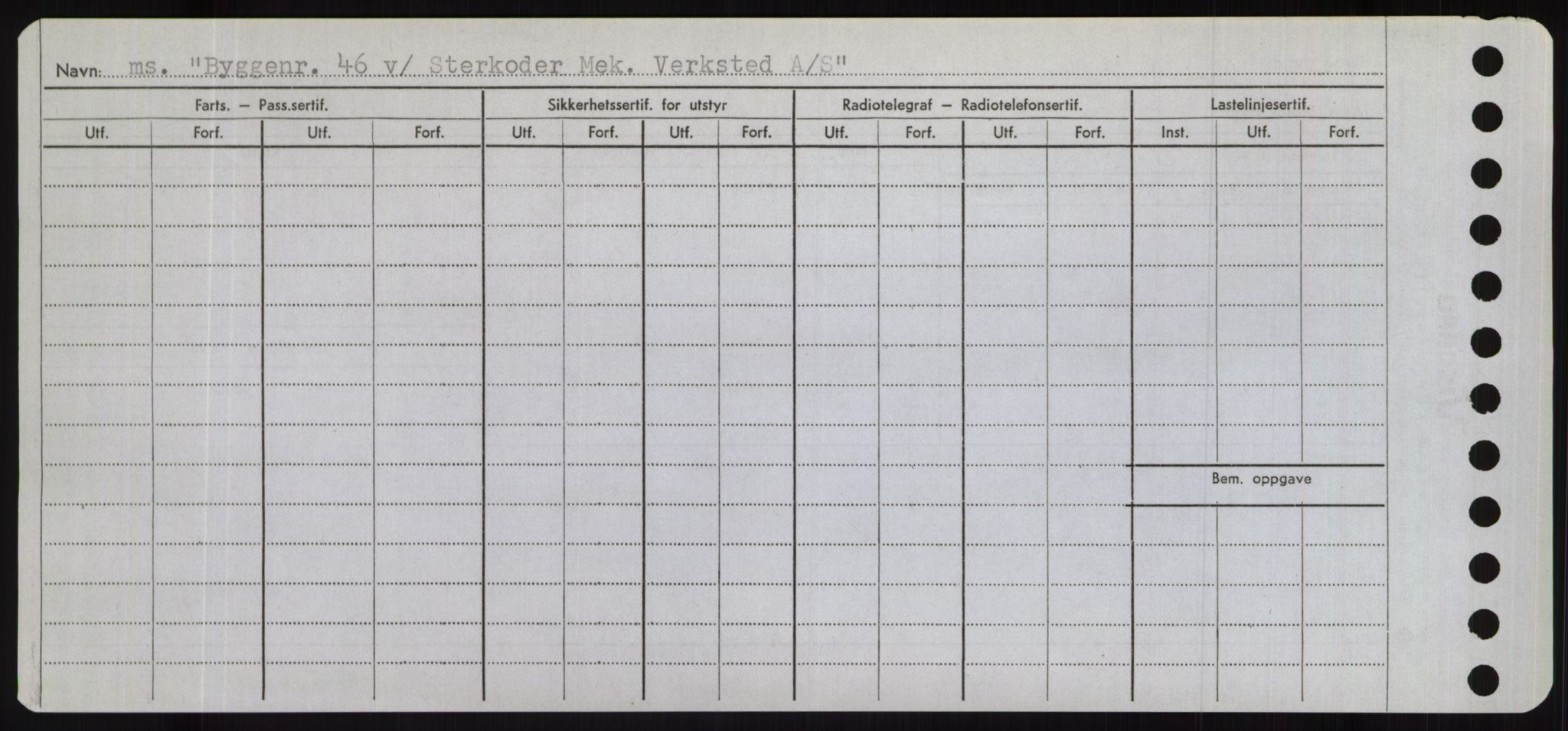 Sjøfartsdirektoratet med forløpere, Skipsmålingen, RA/S-1627/H/Hd/L0006: Fartøy, Byg-Båt, s. 614