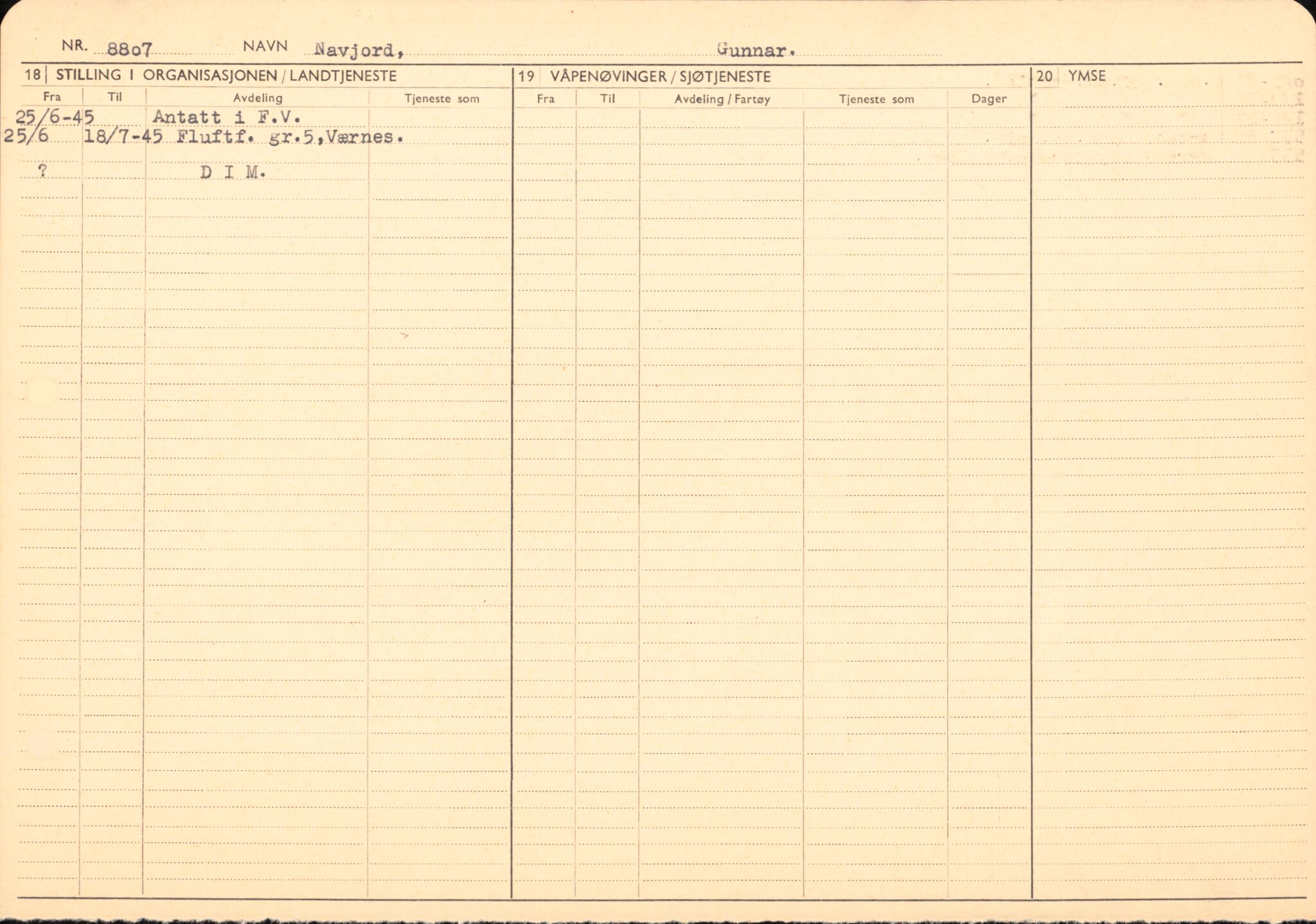 Forsvaret, Forsvarets overkommando/Luftforsvarsstaben, AV/RA-RAFA-4079/P/Pa/L0013: Personellmapper, 1905, s. 461