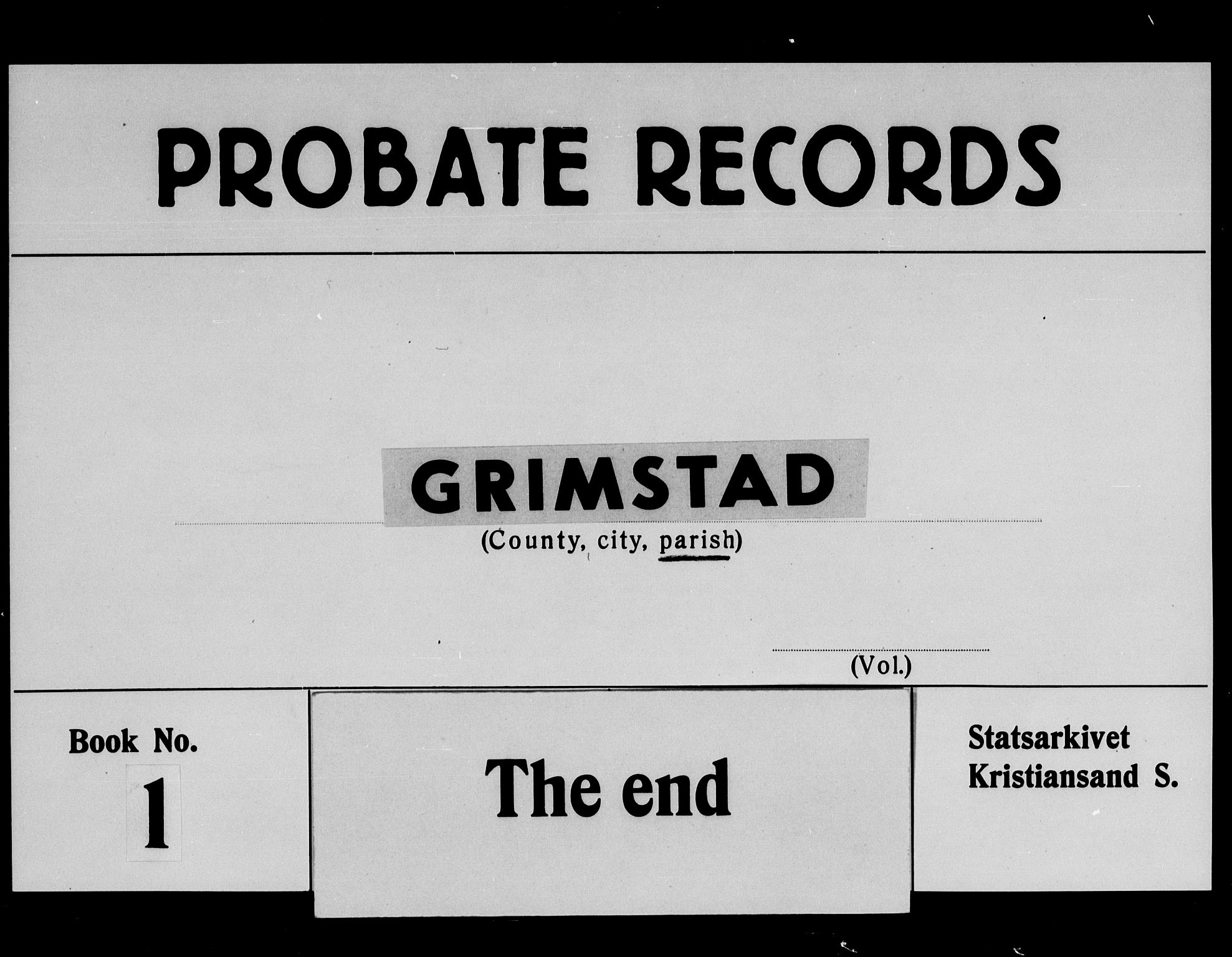 Grimstad byfogd, AV/SAK-1222-0003/H/Hc/L0002: Skifteprotokoll nr. 2  m/ register, 1854-1860