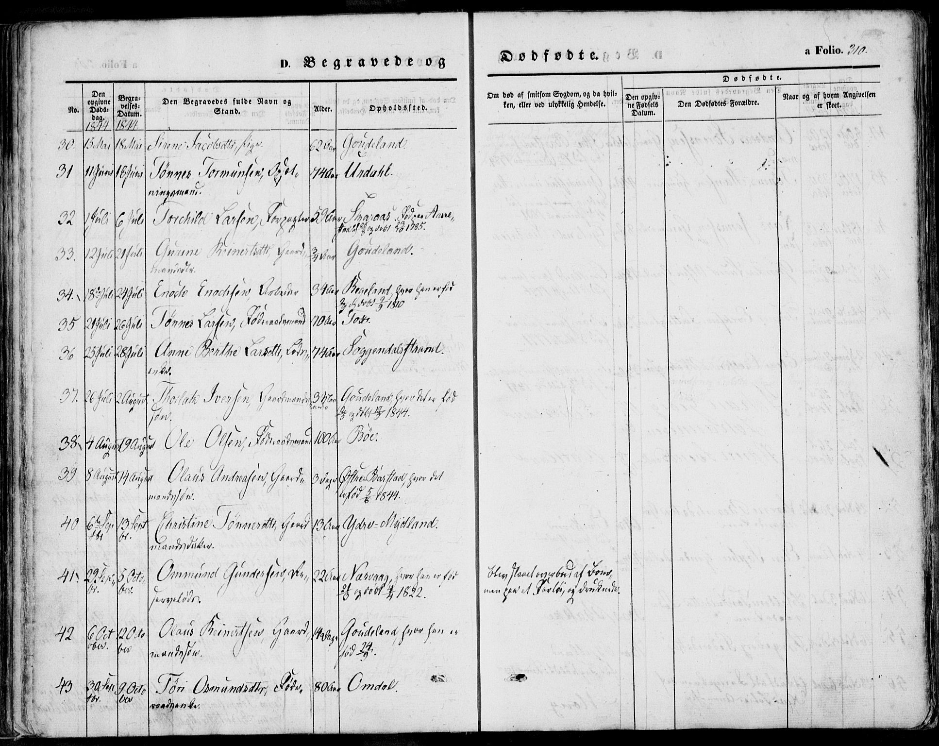 Sokndal sokneprestkontor, AV/SAST-A-101808: Ministerialbok nr. A 8.2, 1842-1857, s. 310