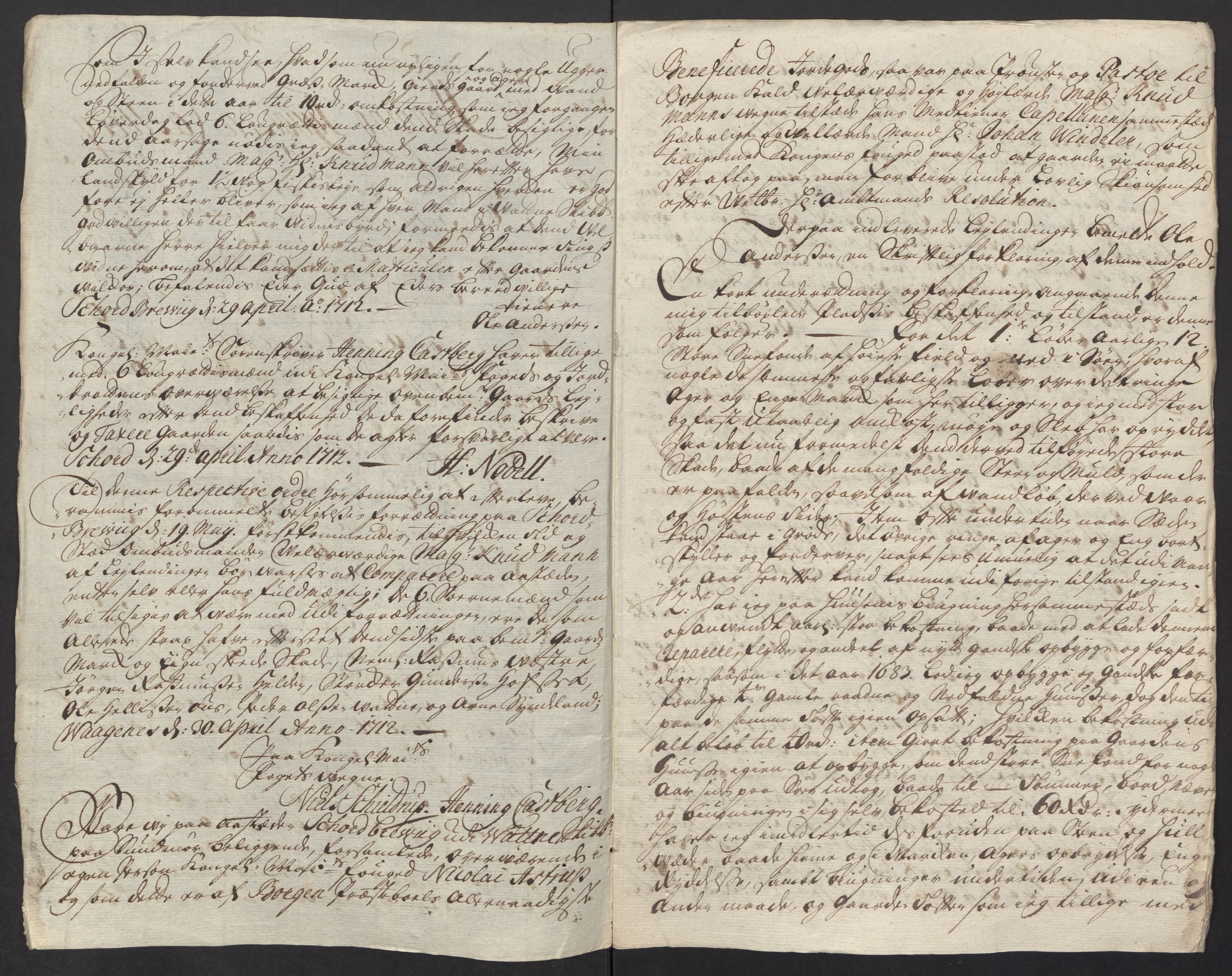 Rentekammeret inntil 1814, Reviderte regnskaper, Fogderegnskap, RA/EA-4092/R54/L3565: Fogderegnskap Sunnmøre, 1712-1713, s. 92