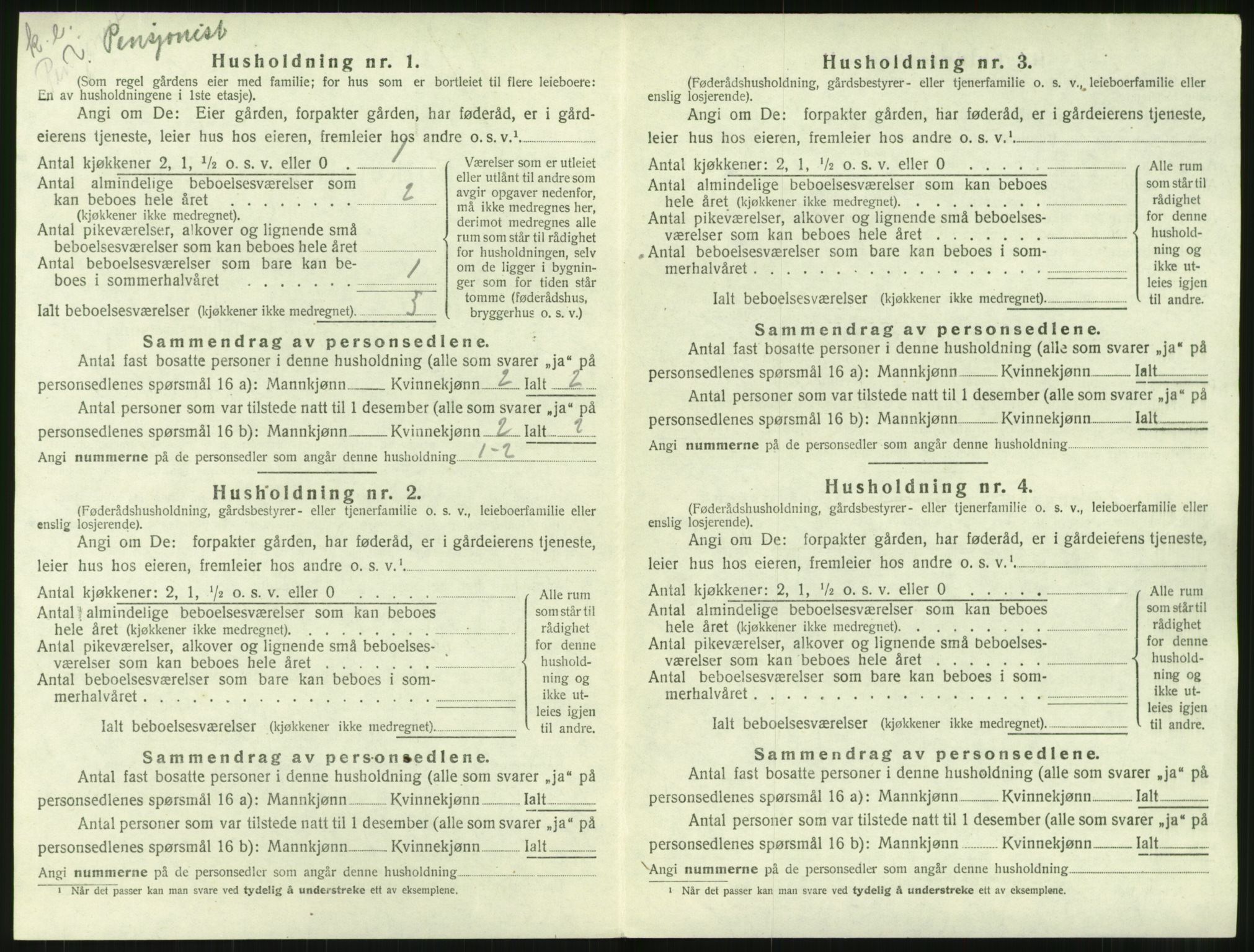SAT, Folketelling 1920 for 1563 Sunndal herred, 1920, s. 495