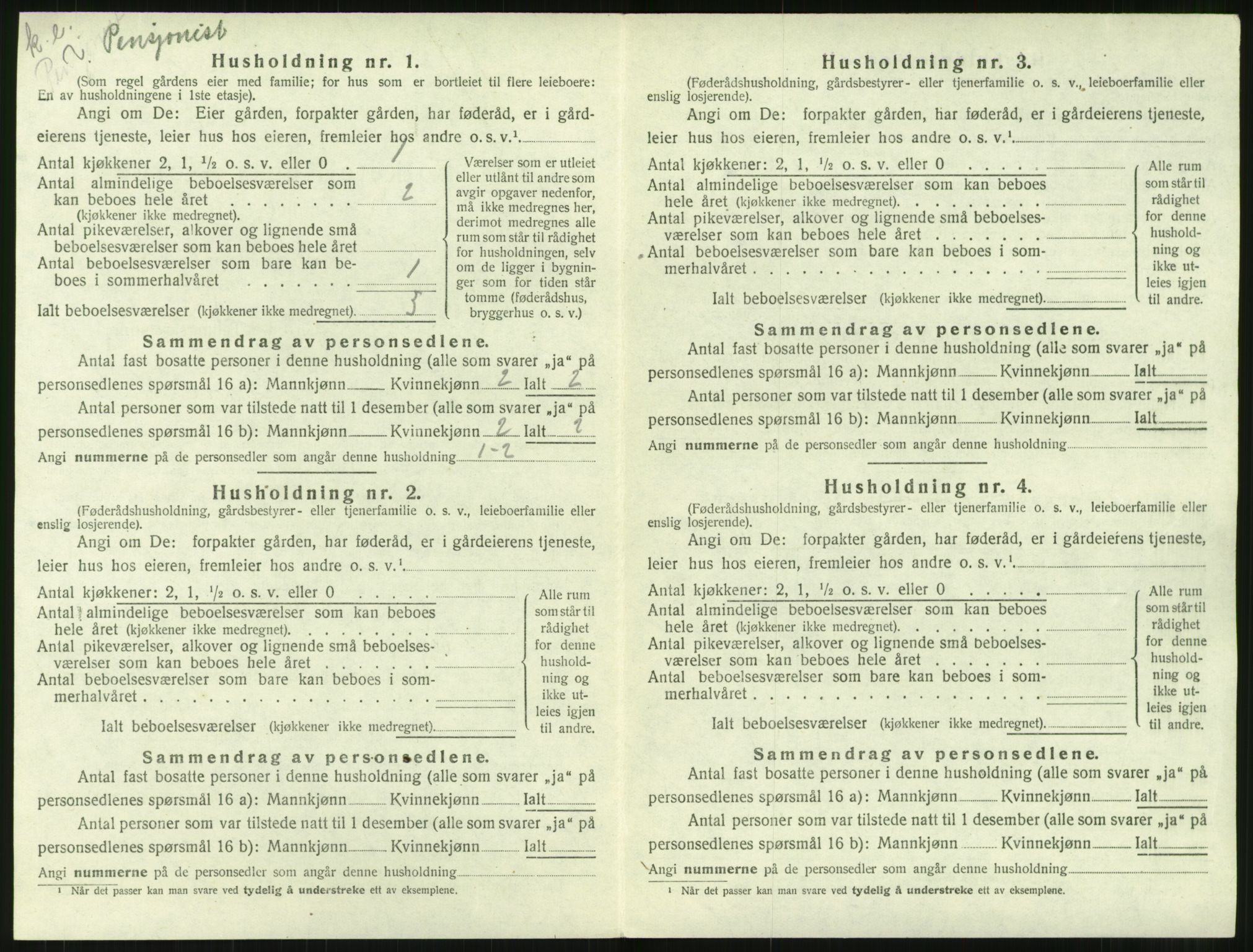 SAT, Folketelling 1920 for 1563 Sunndal herred, 1920, s. 495