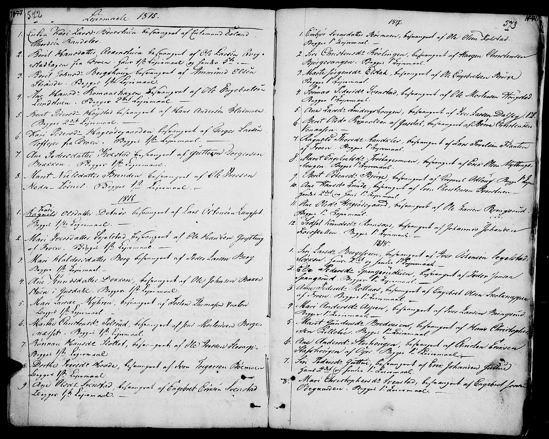 Ringebu prestekontor, AV/SAH-PREST-082/H/Ha/Haa/L0003: Ministerialbok nr. 3, 1781-1820, s. 572-573