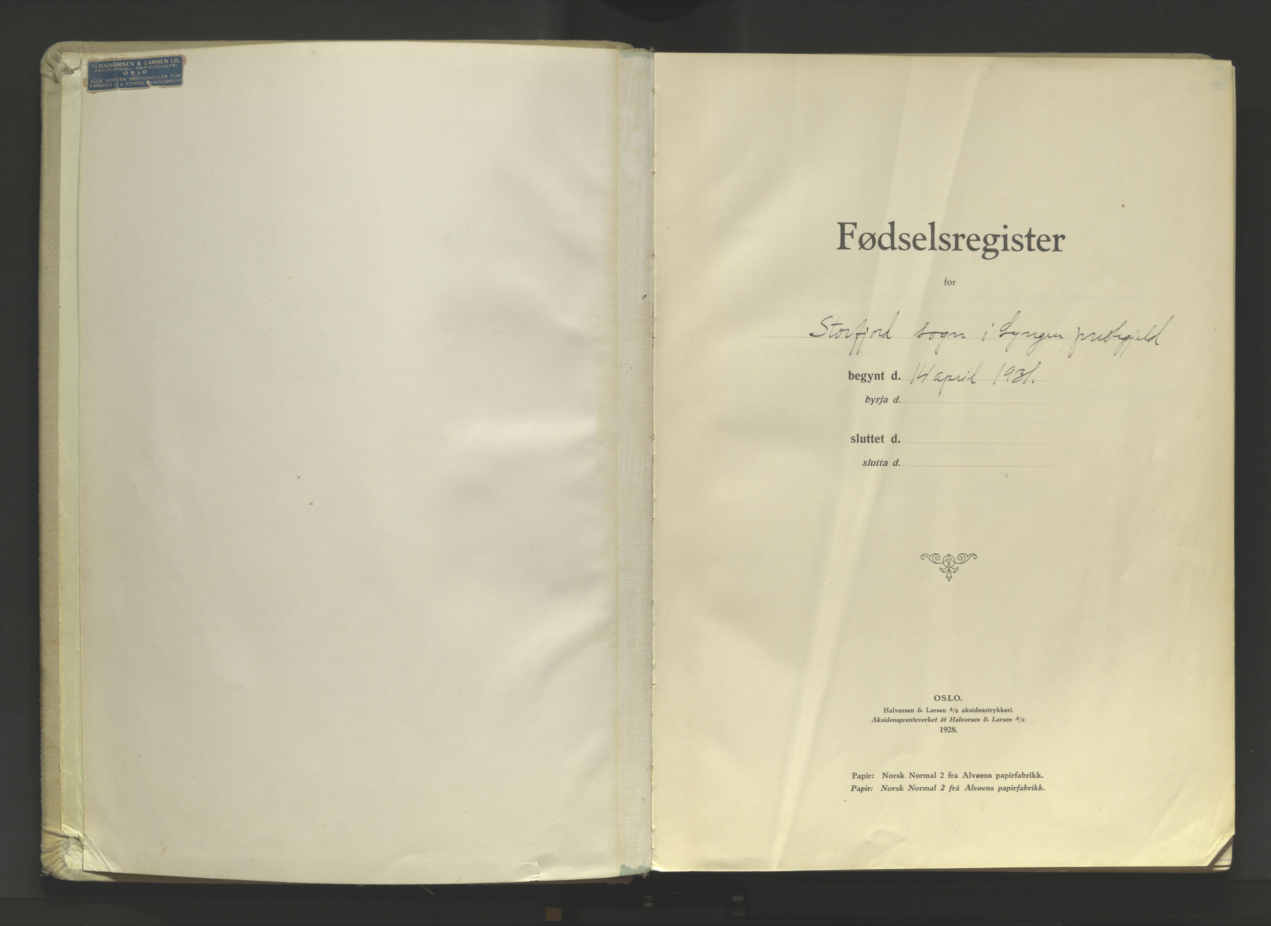 Lyngen sokneprestembete, AV/SATØ-S-1289/I/Ia/L0080: Fødselsregister nr. 80, 1931-1977