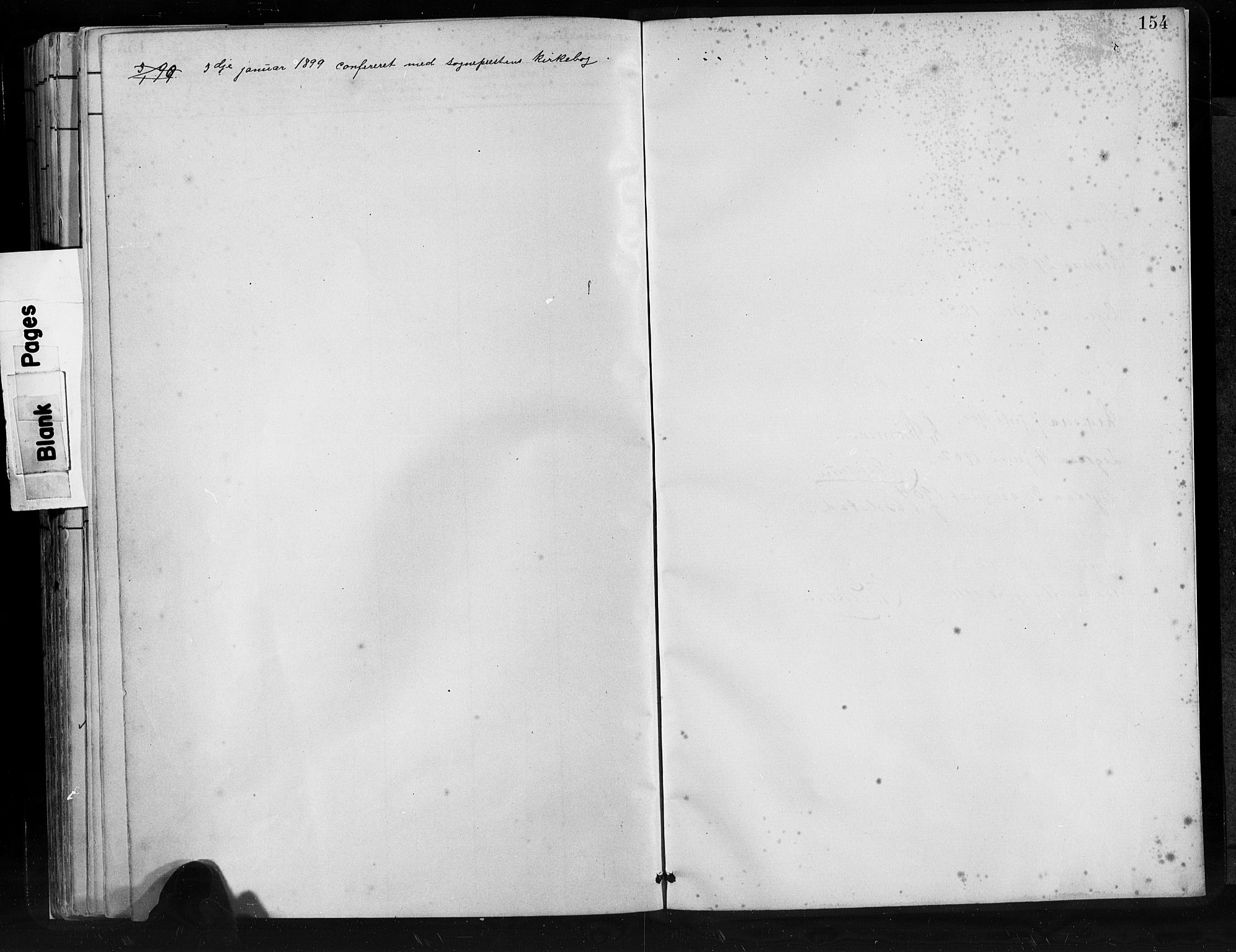 Innvik sokneprestembete, SAB/A-80501: Klokkerbok nr. C 3, 1883-1911, s. 154