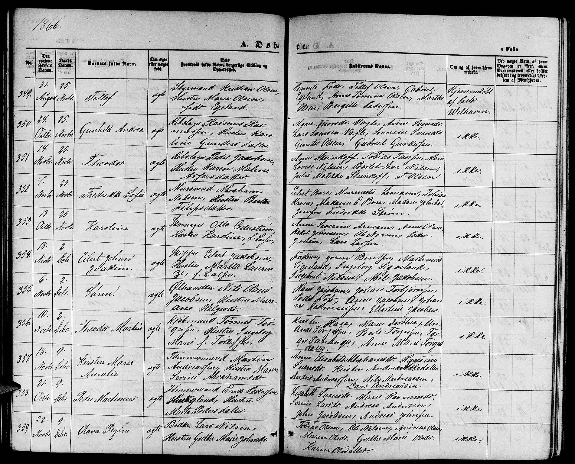 St. Petri sokneprestkontor, AV/SAST-A-101813/001/30/30BB/L0001: Klokkerbok nr. B 1, 1865-1878