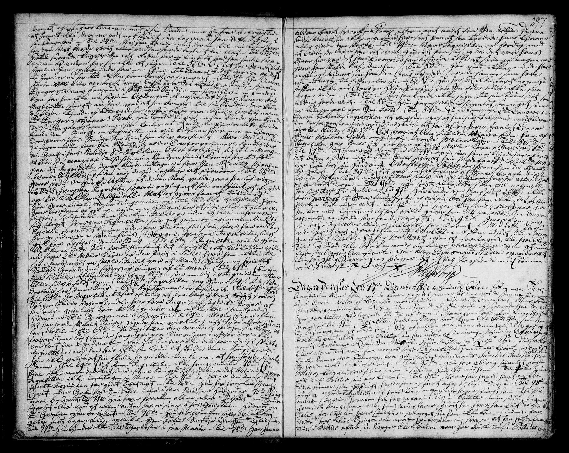 Ytre Sogn tingrett, AV/SAB-A-2601/1/F/Fa/L0045b: Tingbok (justisprotokoll), 1806-1810, s. 296b-297a