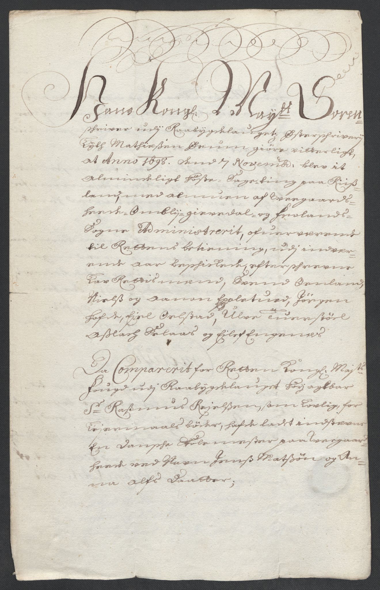 Rentekammeret inntil 1814, Reviderte regnskaper, Fogderegnskap, AV/RA-EA-4092/R40/L2445: Fogderegnskap Råbyggelag, 1697-1699, s. 140