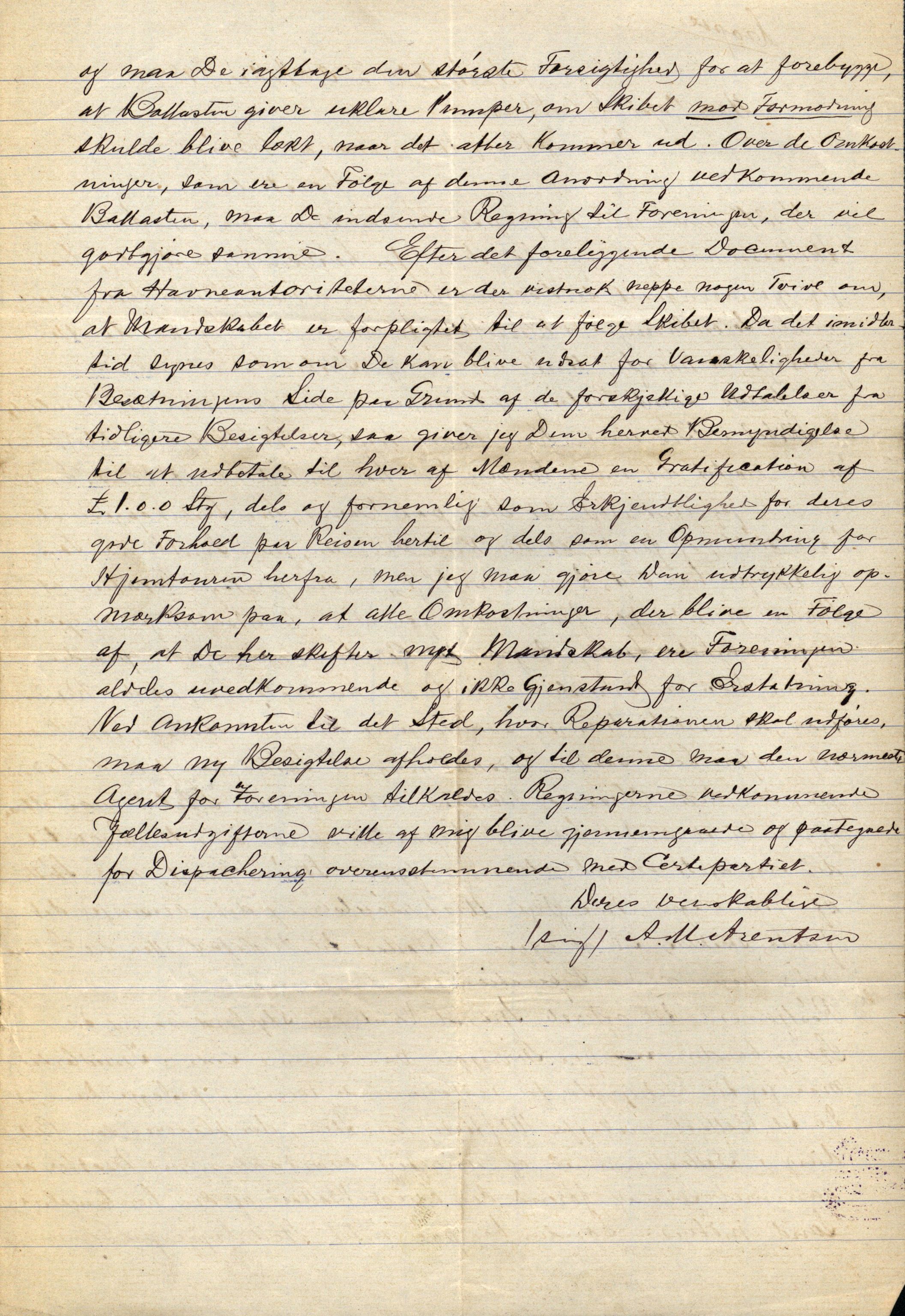 Pa 63 - Østlandske skibsassuranceforening, VEMU/A-1079/G/Ga/L0029/0006: Havaridokumenter / Alart, Aleyon, Agra, Dagmar, Minerva, Eugine, 1892