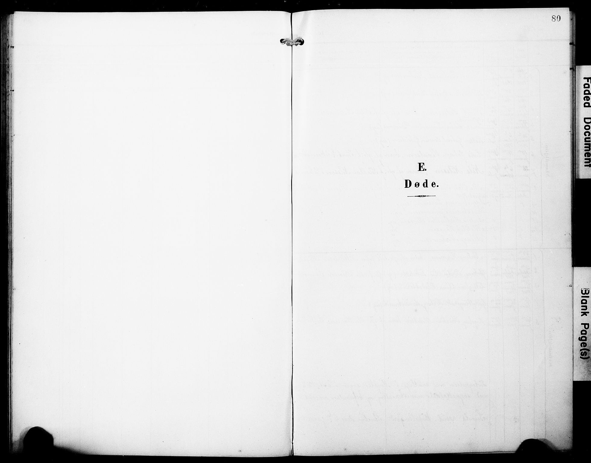 Austevoll Sokneprestembete, SAB/A-74201/H/Hab: Klokkerbok nr. B 5, 1902-1910, s. 80