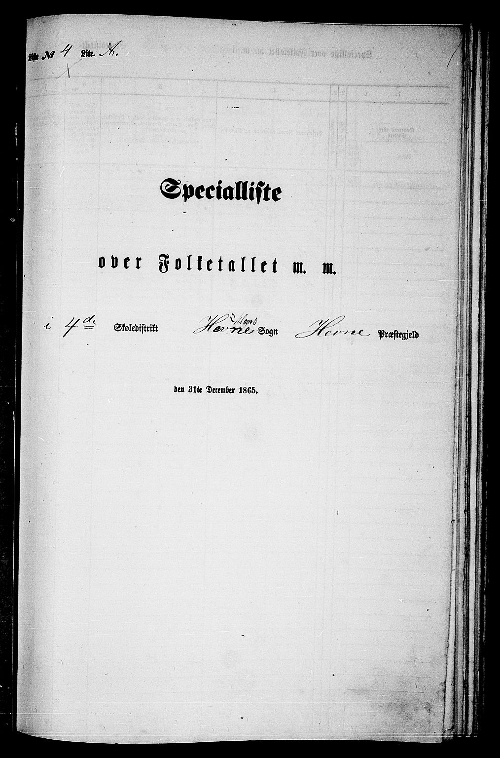 RA, Folketelling 1865 for 1612P Hemne prestegjeld, 1865, s. 82