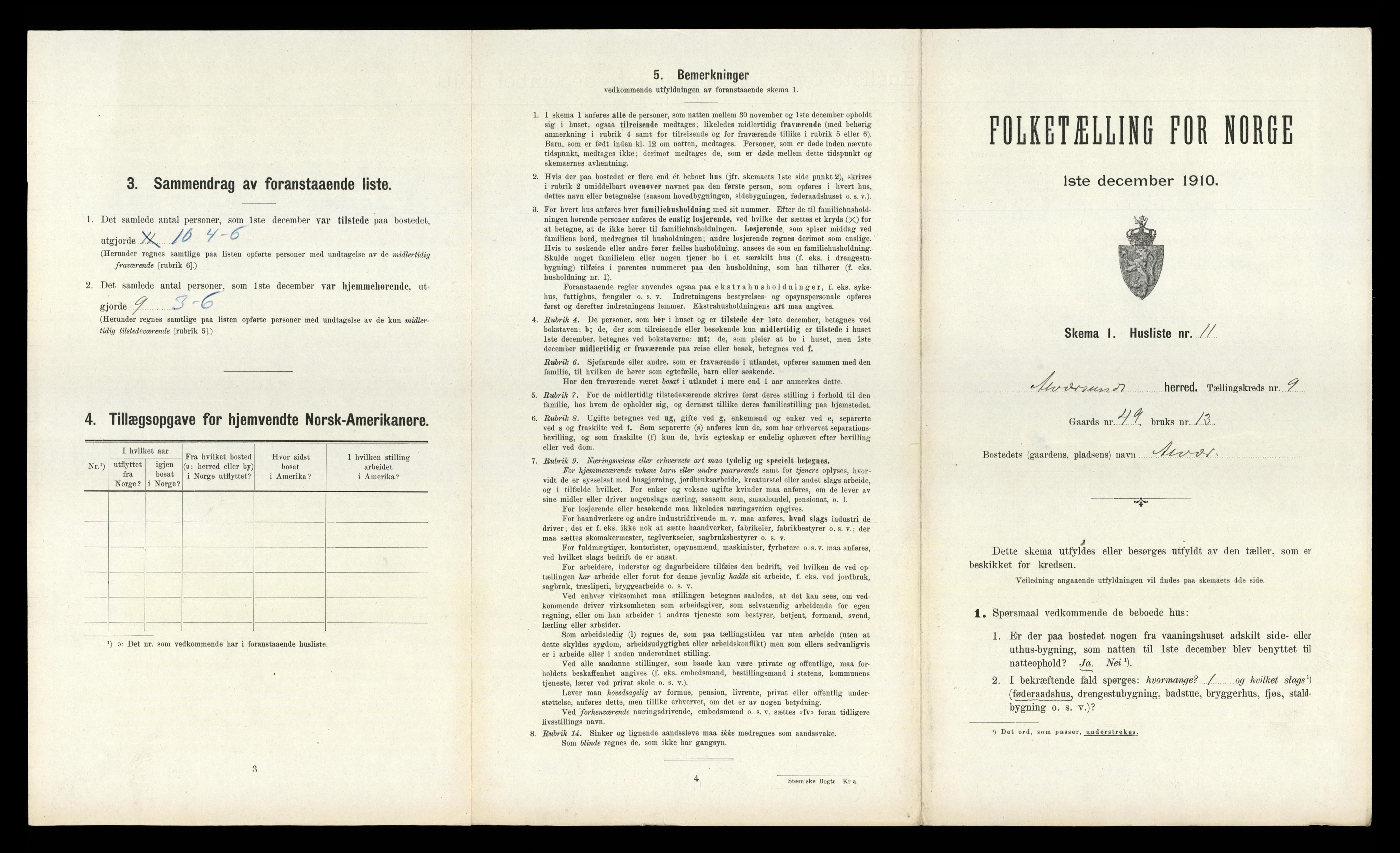 RA, Folketelling 1910 for 1257 Alversund herred, 1910, s. 670