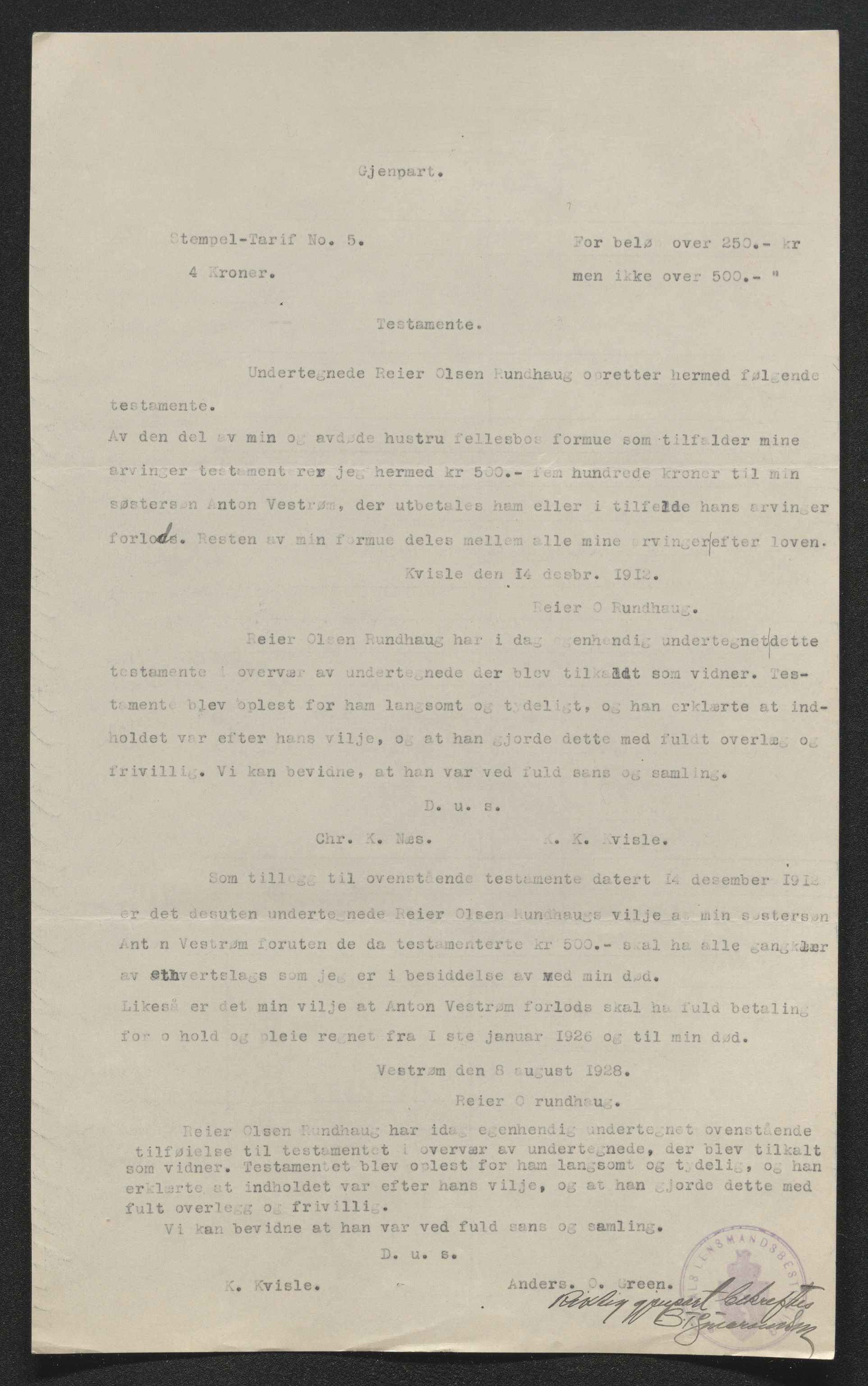 Eiker, Modum og Sigdal sorenskriveri, AV/SAKO-A-123/H/Ha/Hab/L0045: Dødsfallsmeldinger, 1928-1929, s. 434