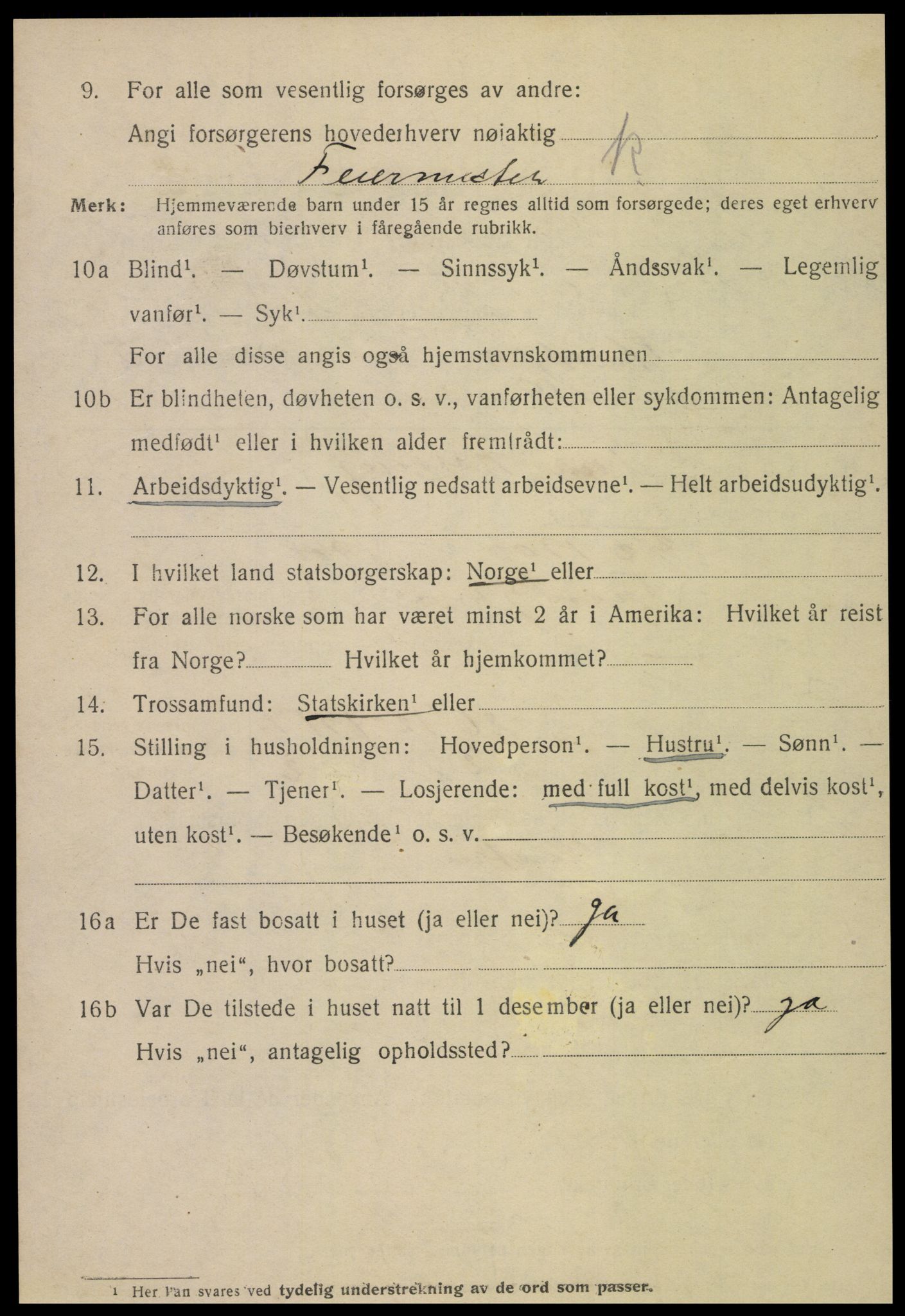 SAT, Folketelling 1920 for 1702 Steinkjer ladested, 1920, s. 6185