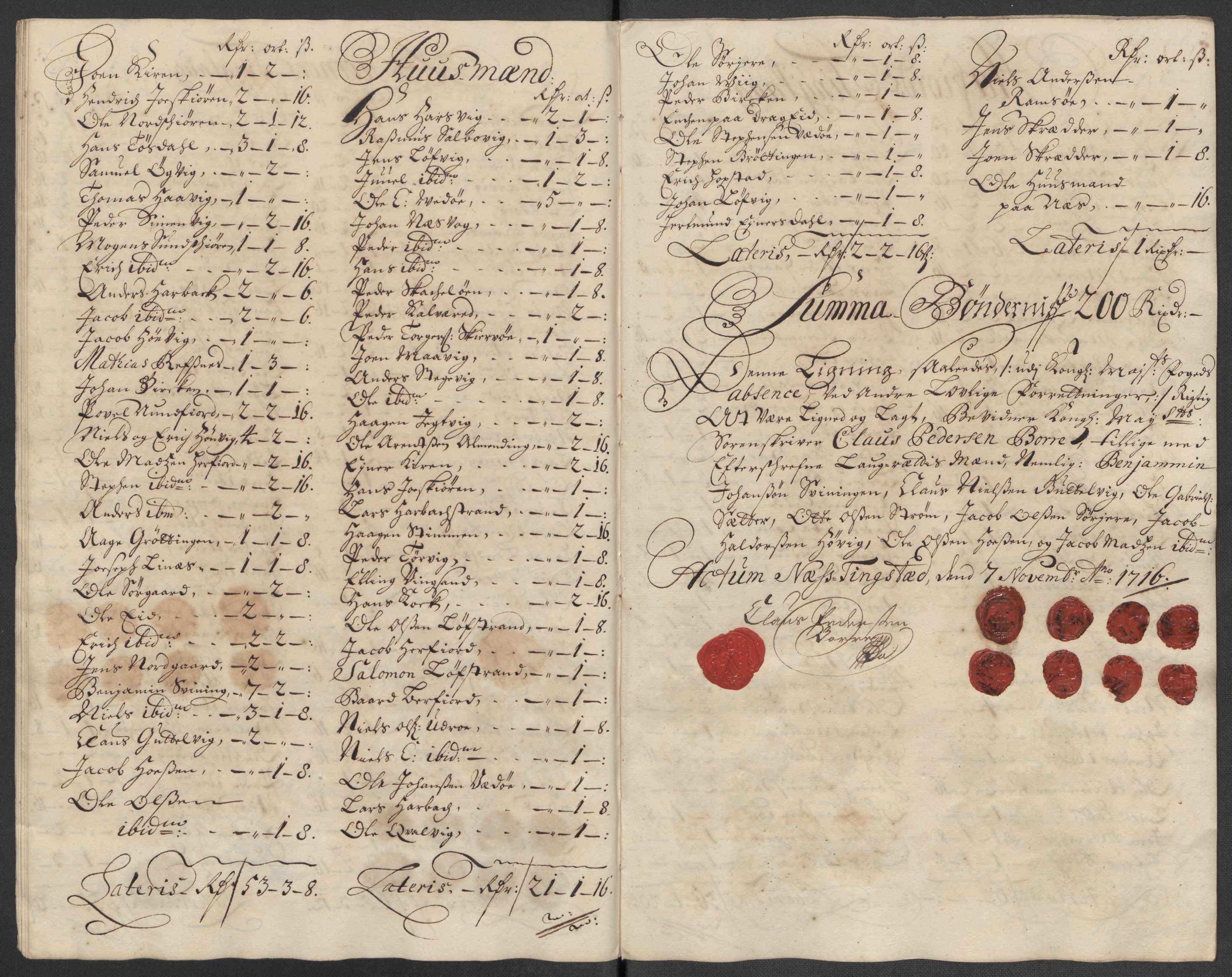 Rentekammeret inntil 1814, Reviderte regnskaper, Fogderegnskap, RA/EA-4092/R57/L3864: Fogderegnskap Fosen, 1716, s. 133