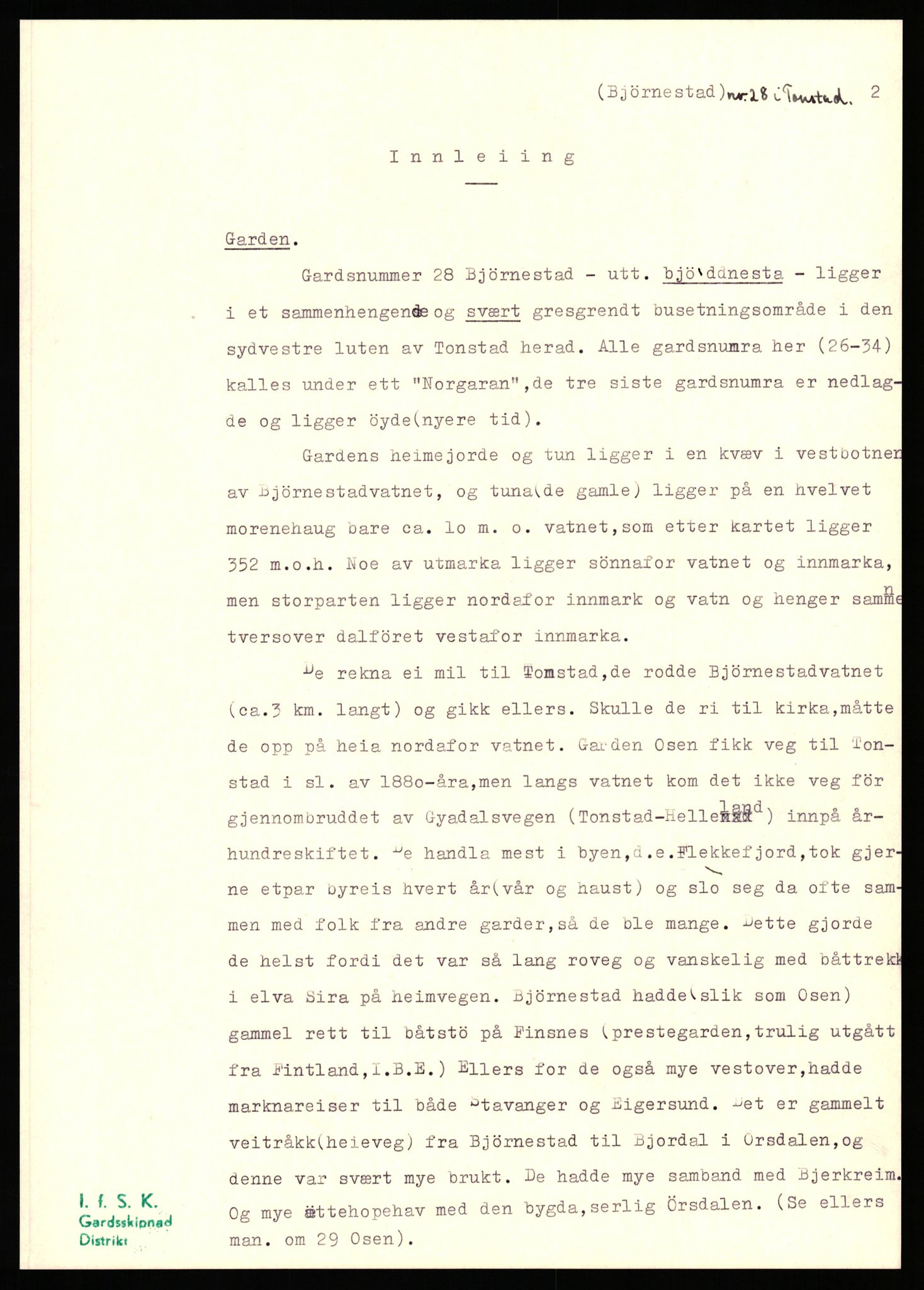 Instituttet for sammenlignende kulturforskning, RA/PA-0424/H/L0169: Eske D159: Manuskripter (1.trykk) distriktsgransking, 1922-1990, s. 516