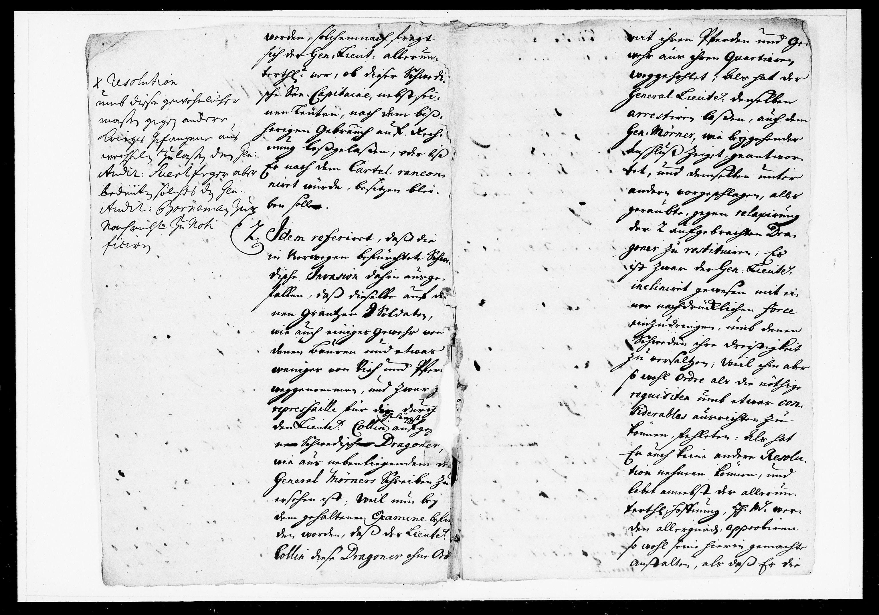 Krigskollegiet, Krigskancelliet, DRA/A-0006/-/1014-1024: Refererede sager, 1715, s. 508