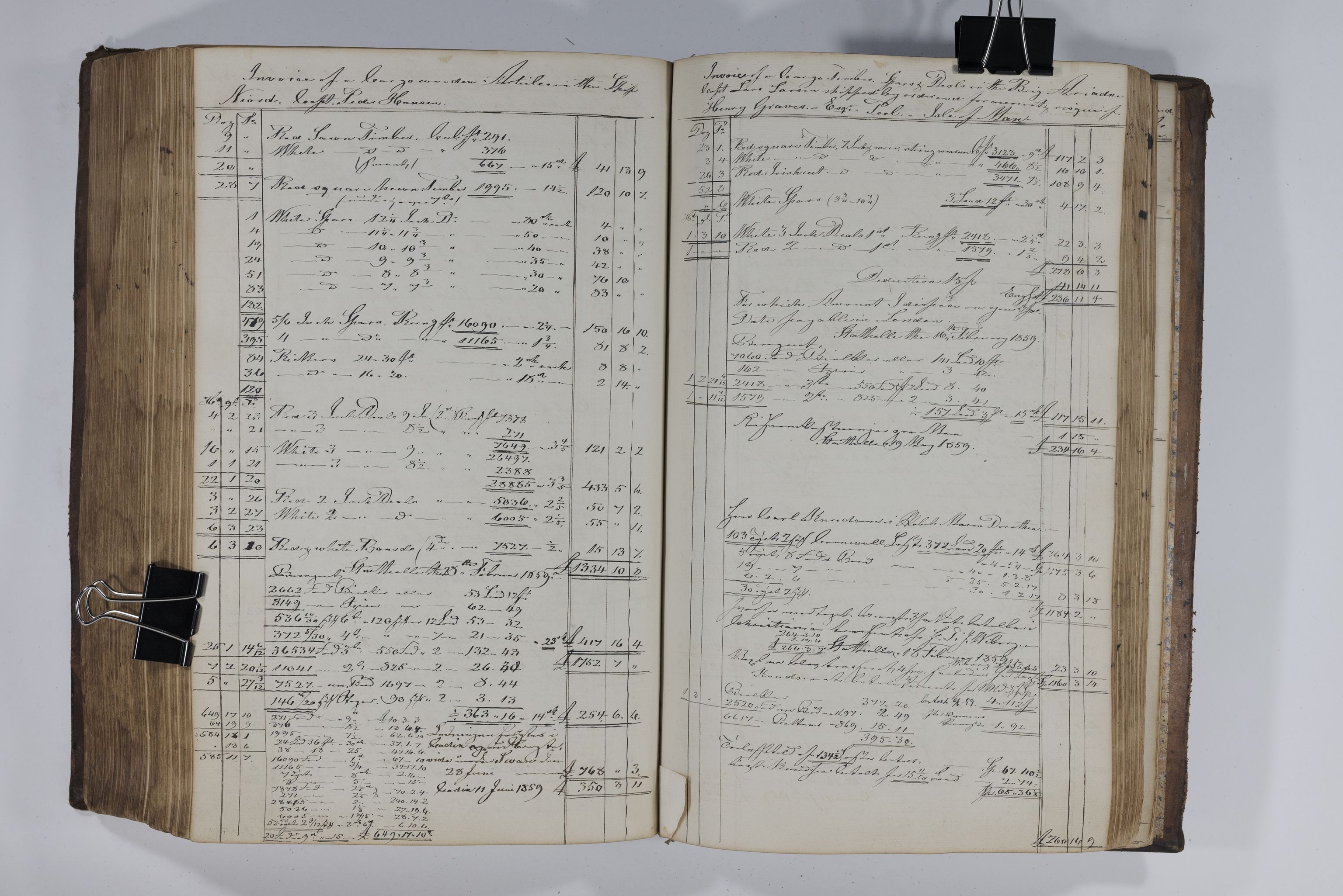 Blehr/ Kjellestad, TEMU/TGM-A-1212/R/Rf/L0005: Fakturabog, 1854-1861, s. 372