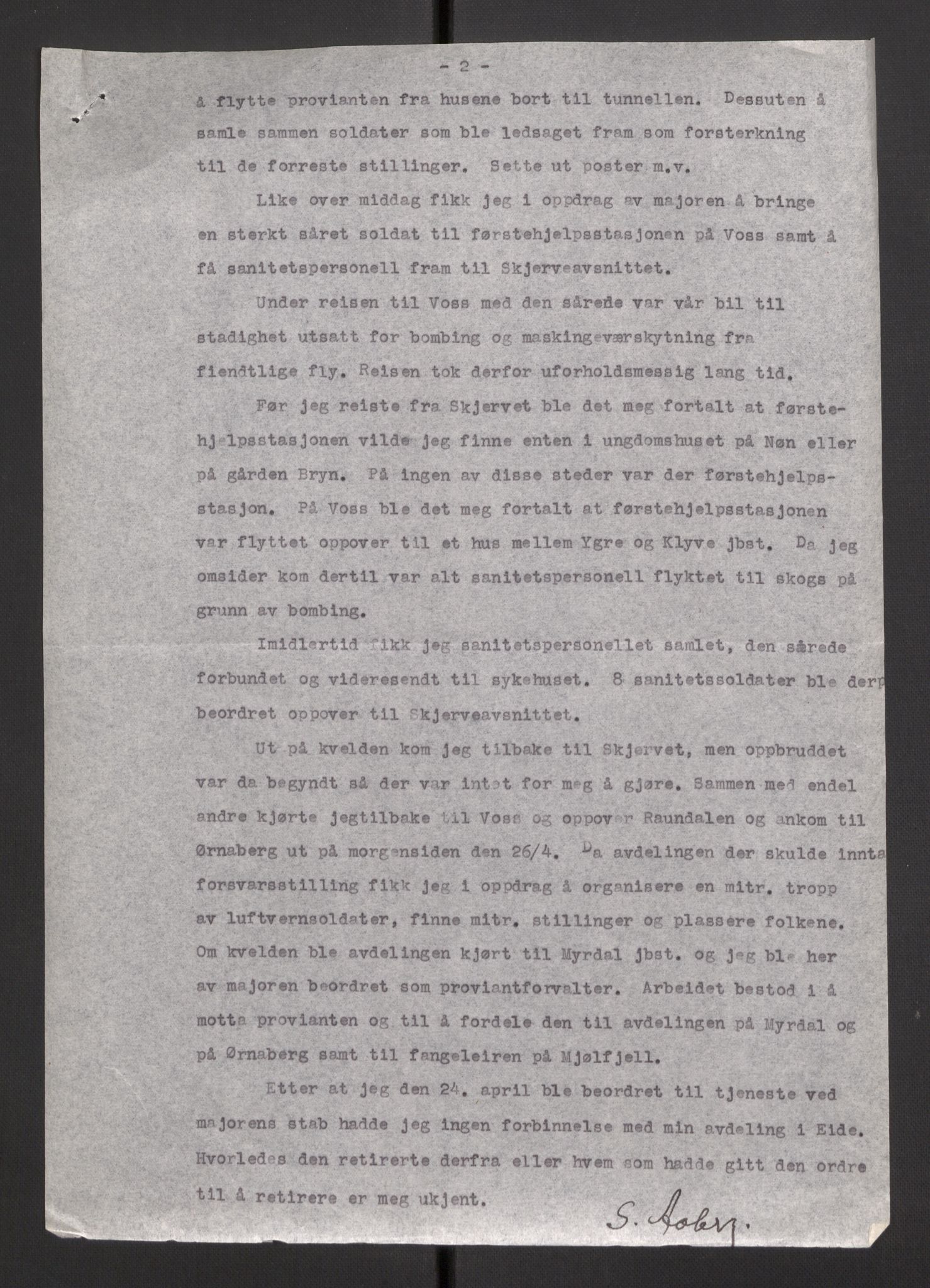 Forsvaret, Forsvarets krigshistoriske avdeling, AV/RA-RAFA-2017/Y/Yb/L0107: II-C-11-460-464  -  4. Divisjon., 1940, s. 486