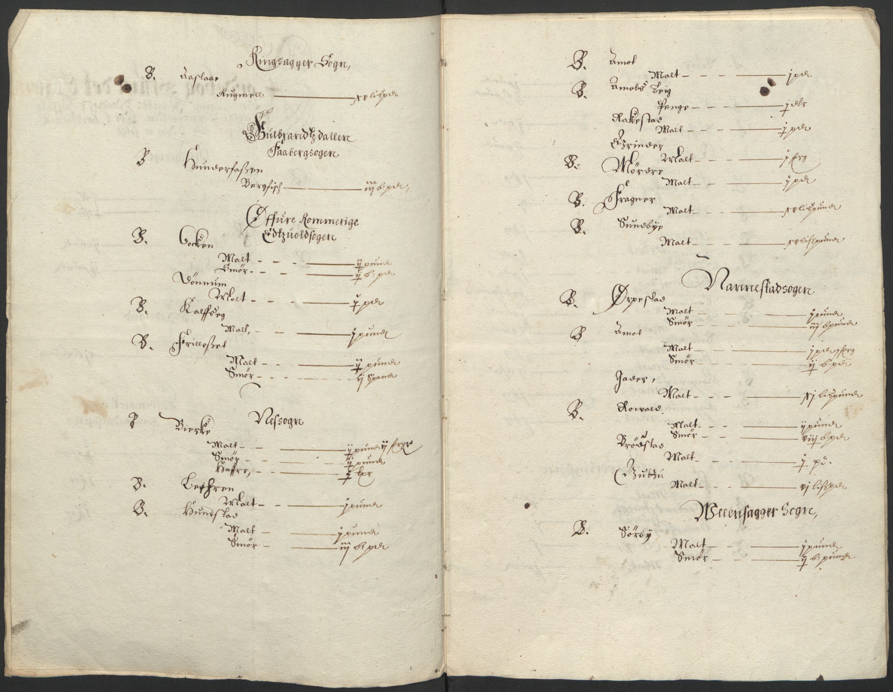 Rentekammeret inntil 1814, Realistisk ordnet avdeling, RA/EA-4070/L/L0007/0002: Kristiania lagdømme: / Jordebøker over lagstolgods, bispegods etc. i Kristiania og Oppland lagdømme, 1661