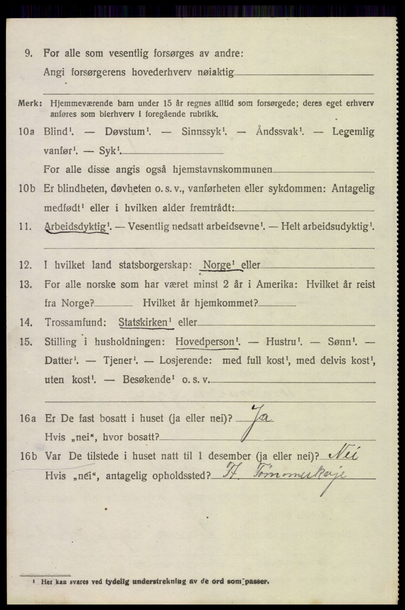 SAH, Folketelling 1920 for 0428 Trysil herred, 1920, s. 7126