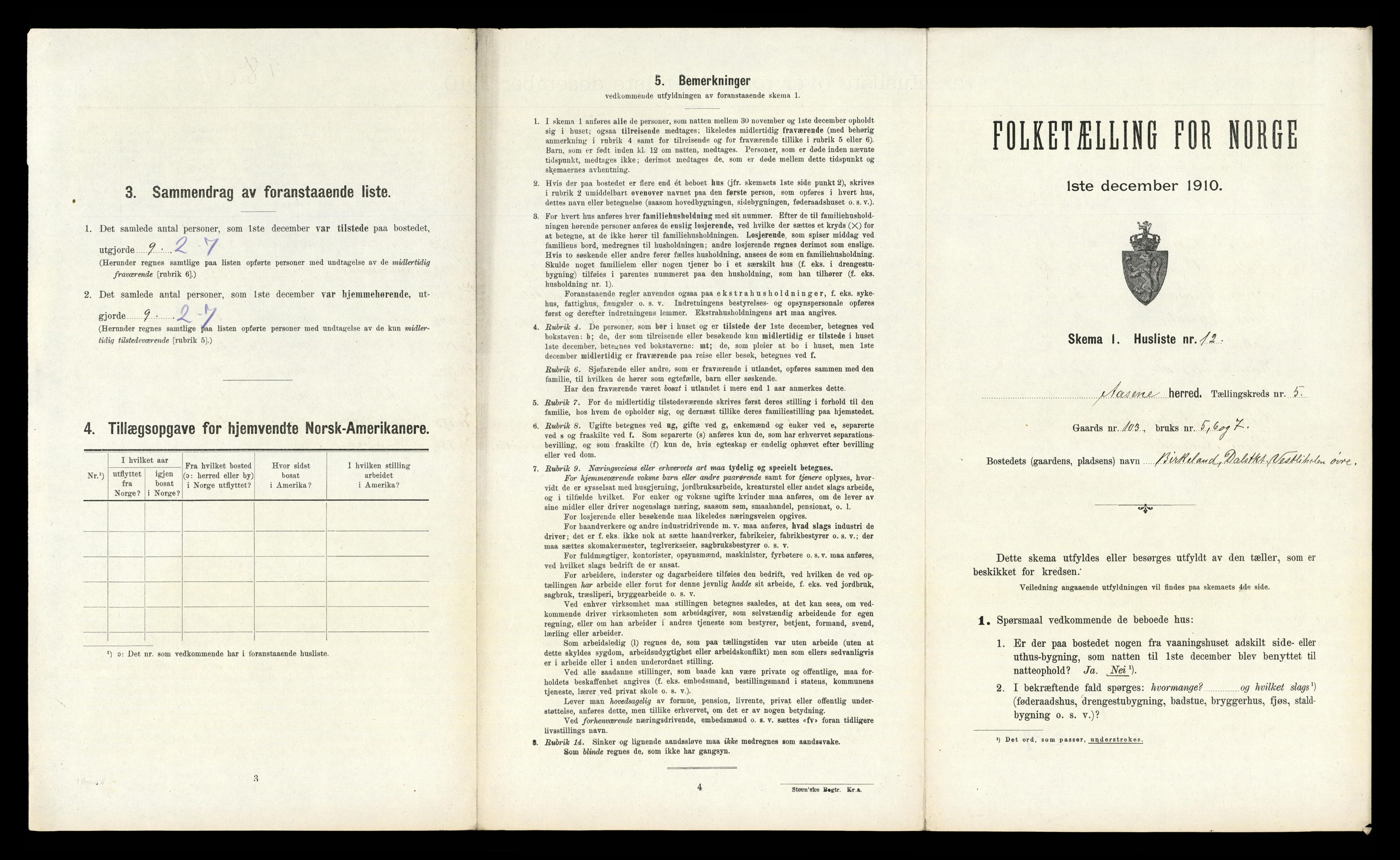 RA, Folketelling 1910 for 1255 Åsane herred, 1910, s. 269