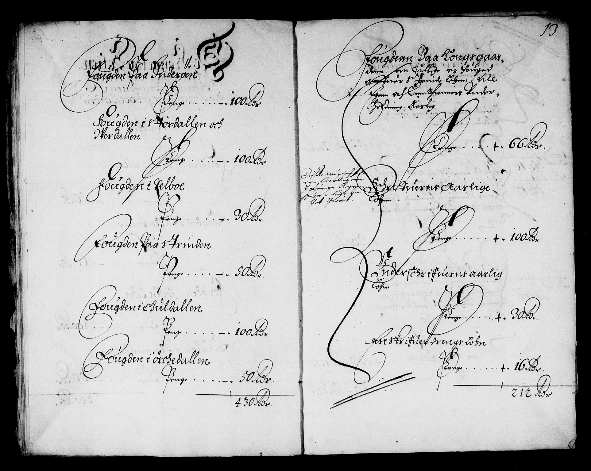 Rentekammeret inntil 1814, Reviderte regnskaper, Stiftamtstueregnskaper, Trondheim stiftamt og Nordland amt, AV/RA-EA-6044/R/Rd/L0008: Trondheim stiftamt, 1664