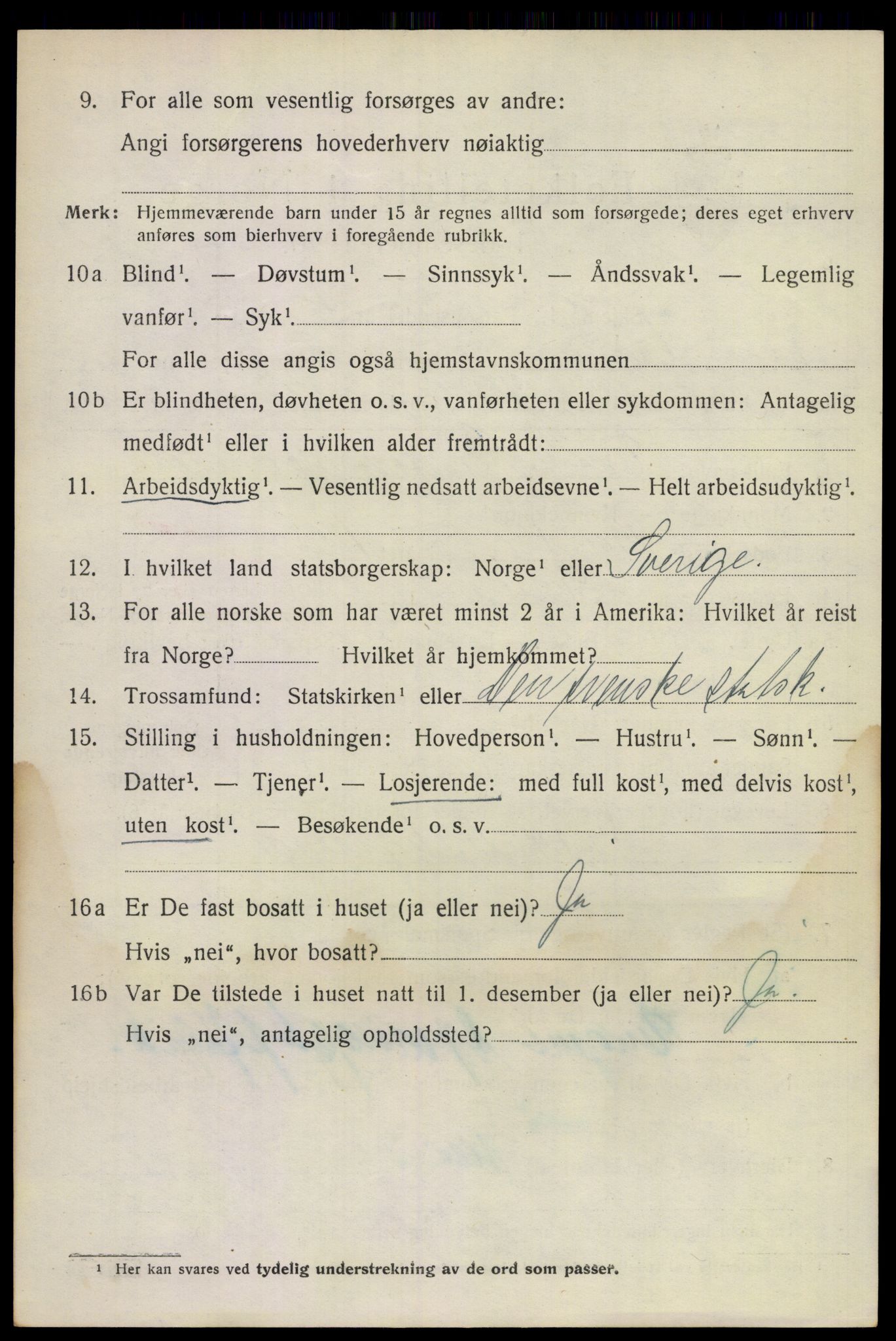 SAKO, Folketelling 1920 for 0628 Hurum herred, 1920, s. 3101