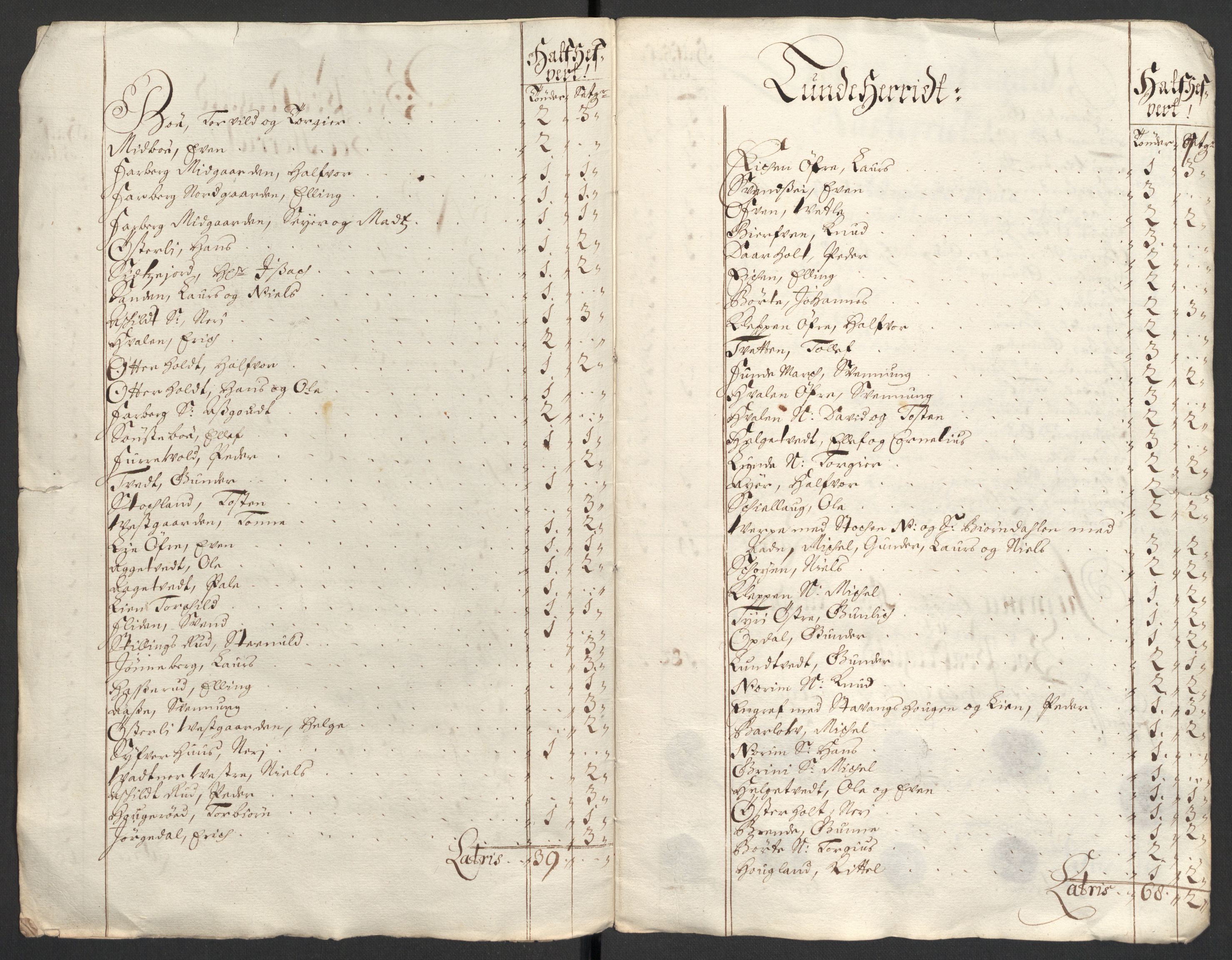 Rentekammeret inntil 1814, Reviderte regnskaper, Fogderegnskap, RA/EA-4092/R36/L2098: Fogderegnskap Øvre og Nedre Telemark og Bamble, 1698, s. 34