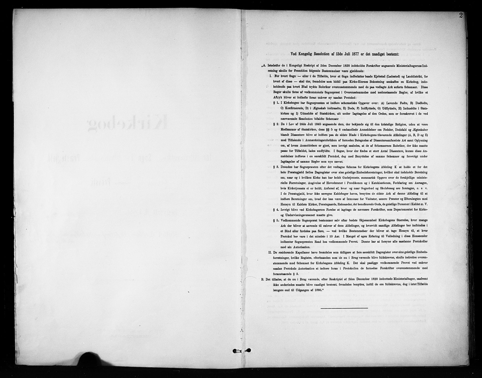 Brandbu prestekontor, SAH/PREST-114/H/Ha/Haa/L0001: Ministerialbok nr. 1, 1900-1912, s. 2
