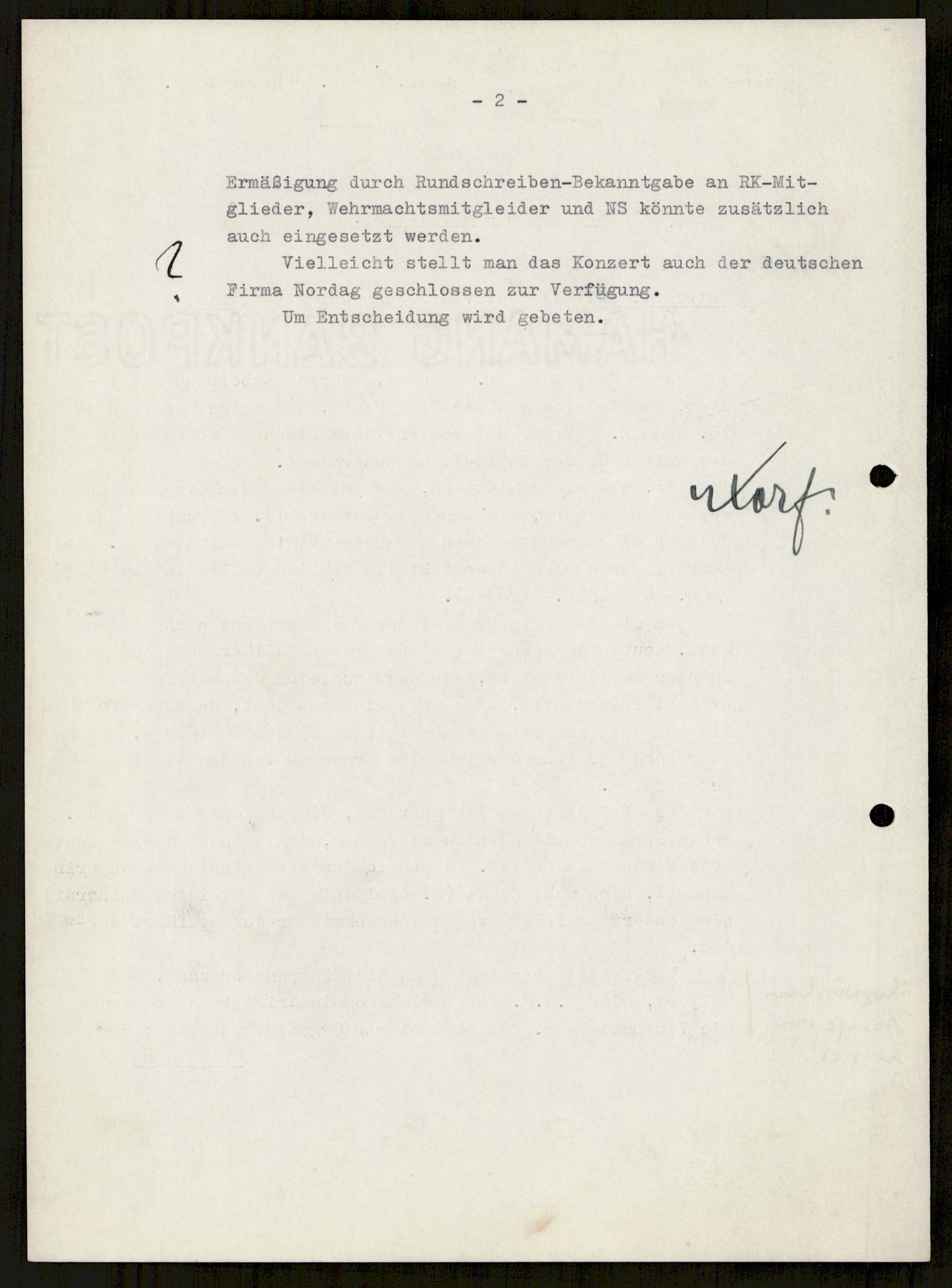 Tyske arkiver, Reichskommissariat, AV/RA-RAFA-2174/E/Ei/L0002/0001: Dokumentsamling / Aulikki Rautavaara , 1942, s. 3