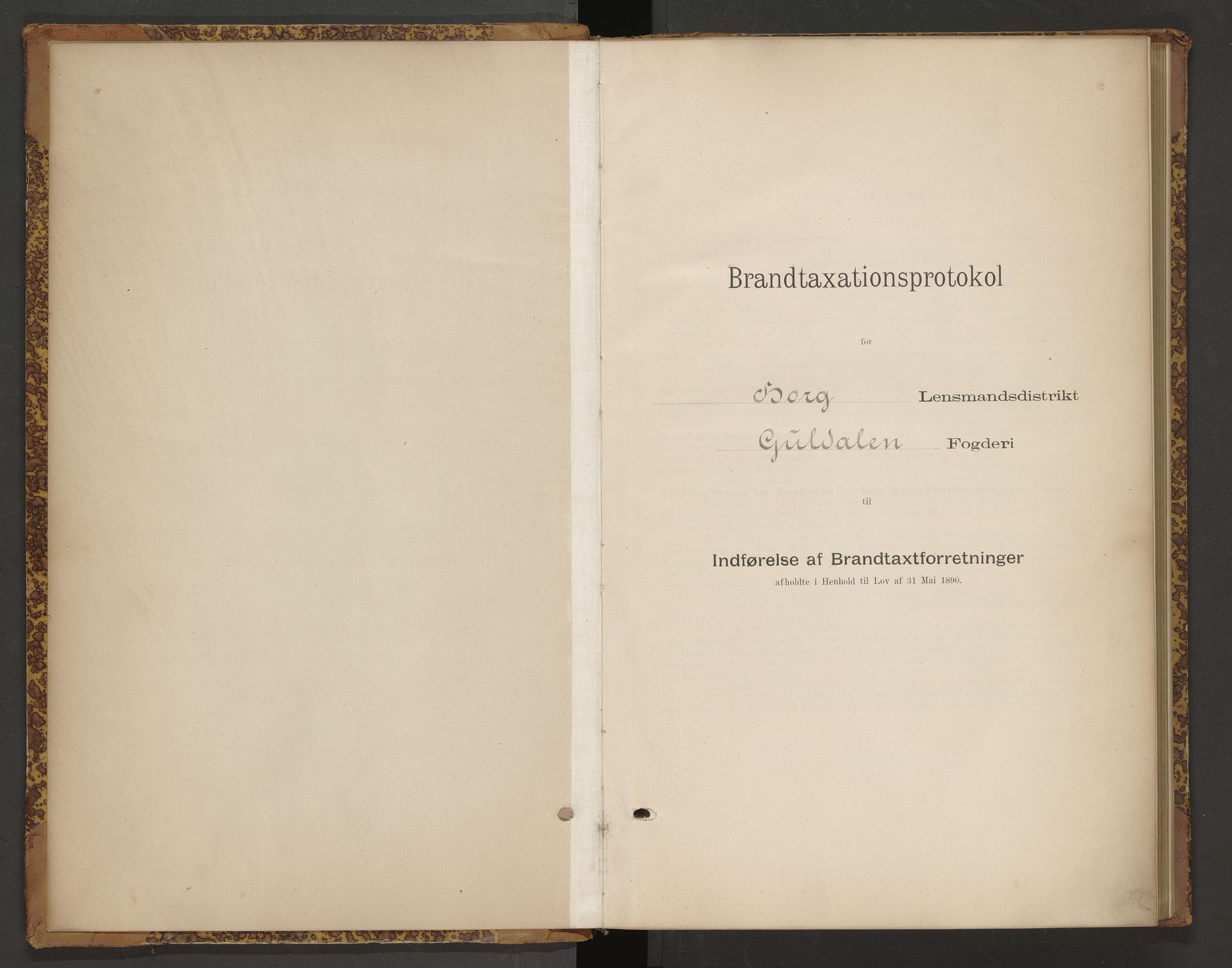 Norges Brannkasse Horg og Støren, AV/SAT-A-5534/Fa/L0007: Branntakstprotokoll, 1895-1949