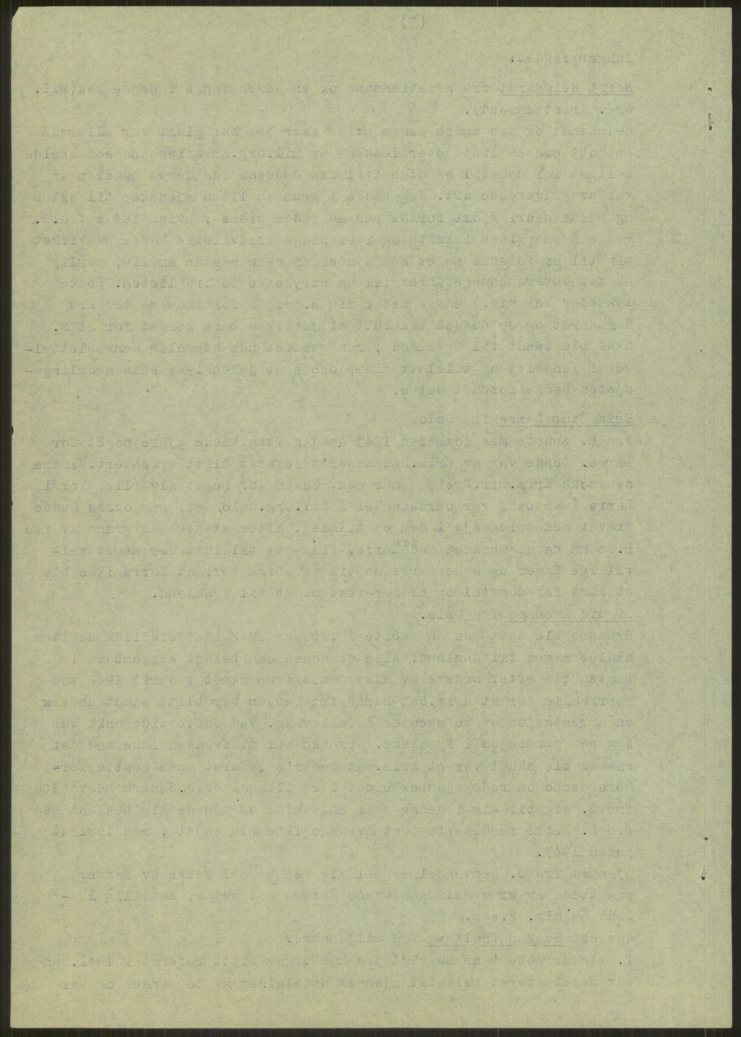 Landssvikarkivet, Oslo politikammer, AV/RA-S-3138-01/D/Dg/L0267/3699: Henlagt hnr. 3658 - 3665 / Hnr. 3662, 1945-1946, s. 265