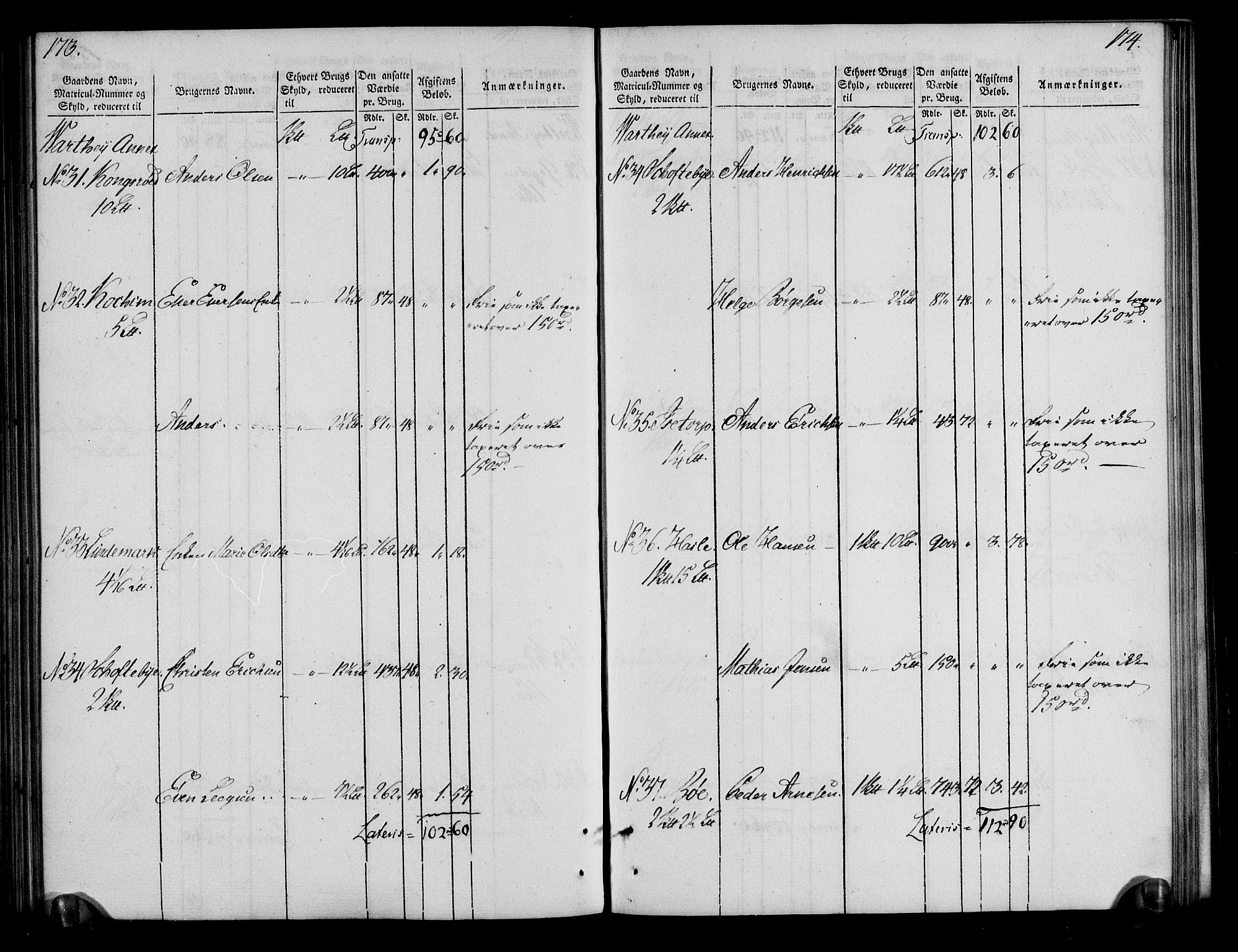 Rentekammeret inntil 1814, Realistisk ordnet avdeling, AV/RA-EA-4070/N/Ne/Nea/L0009: Moss, Tune og Veme fogderi. Oppebørselsregister, 1803-1804, s. 89