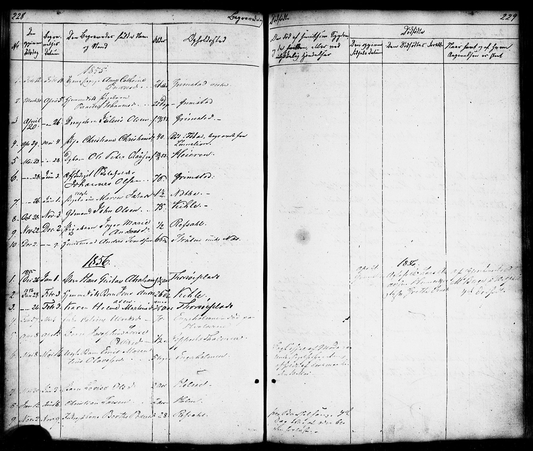 Borge prestekontor Kirkebøker, SAO/A-10903/F/Fb/L0002: Ministerialbok nr. II 2, 1853-1877, s. 228-229