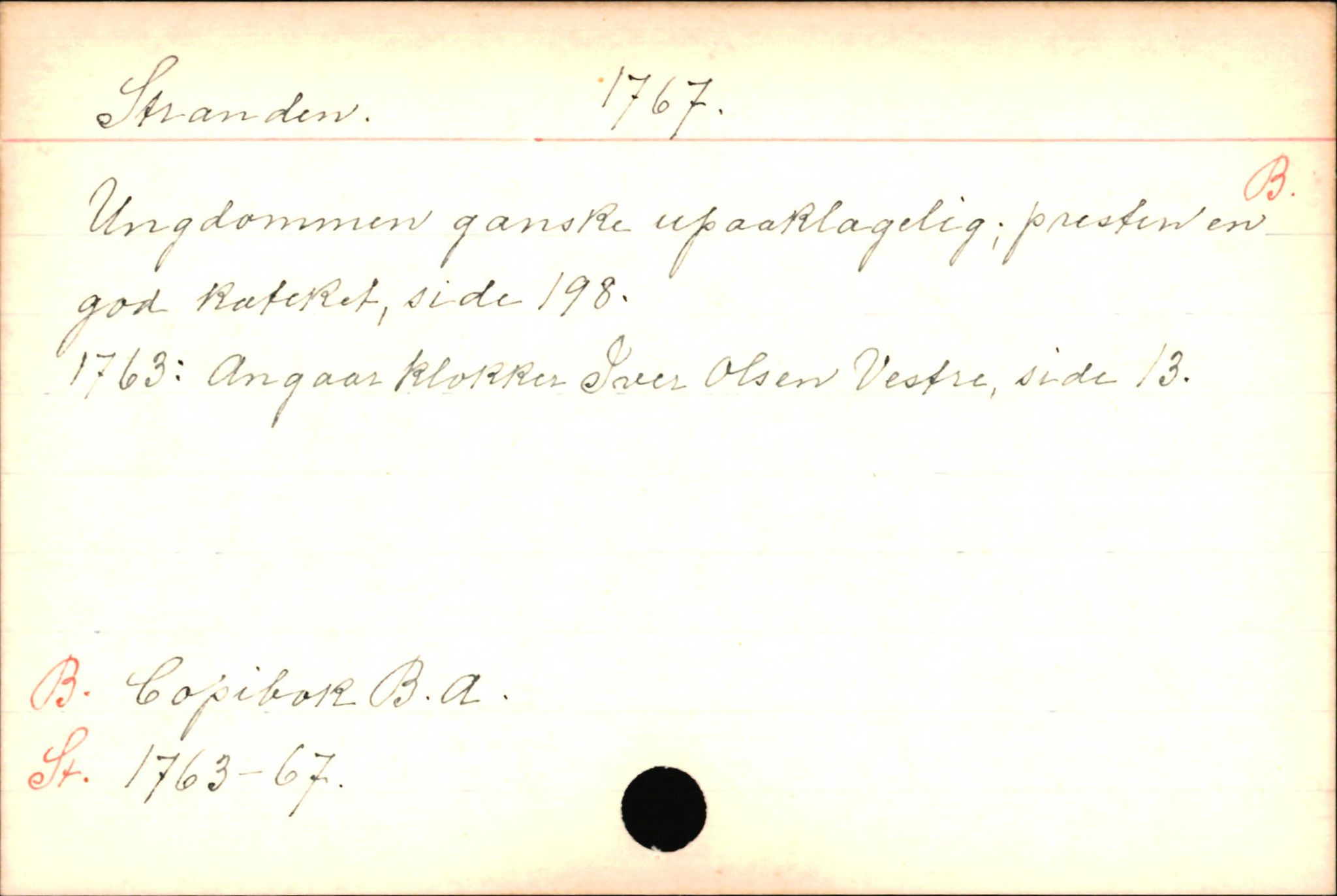 Haugen, Johannes - lærer, AV/SAB-SAB/PA-0036/01/L0001: Om klokkere og lærere, 1521-1904, s. 10987