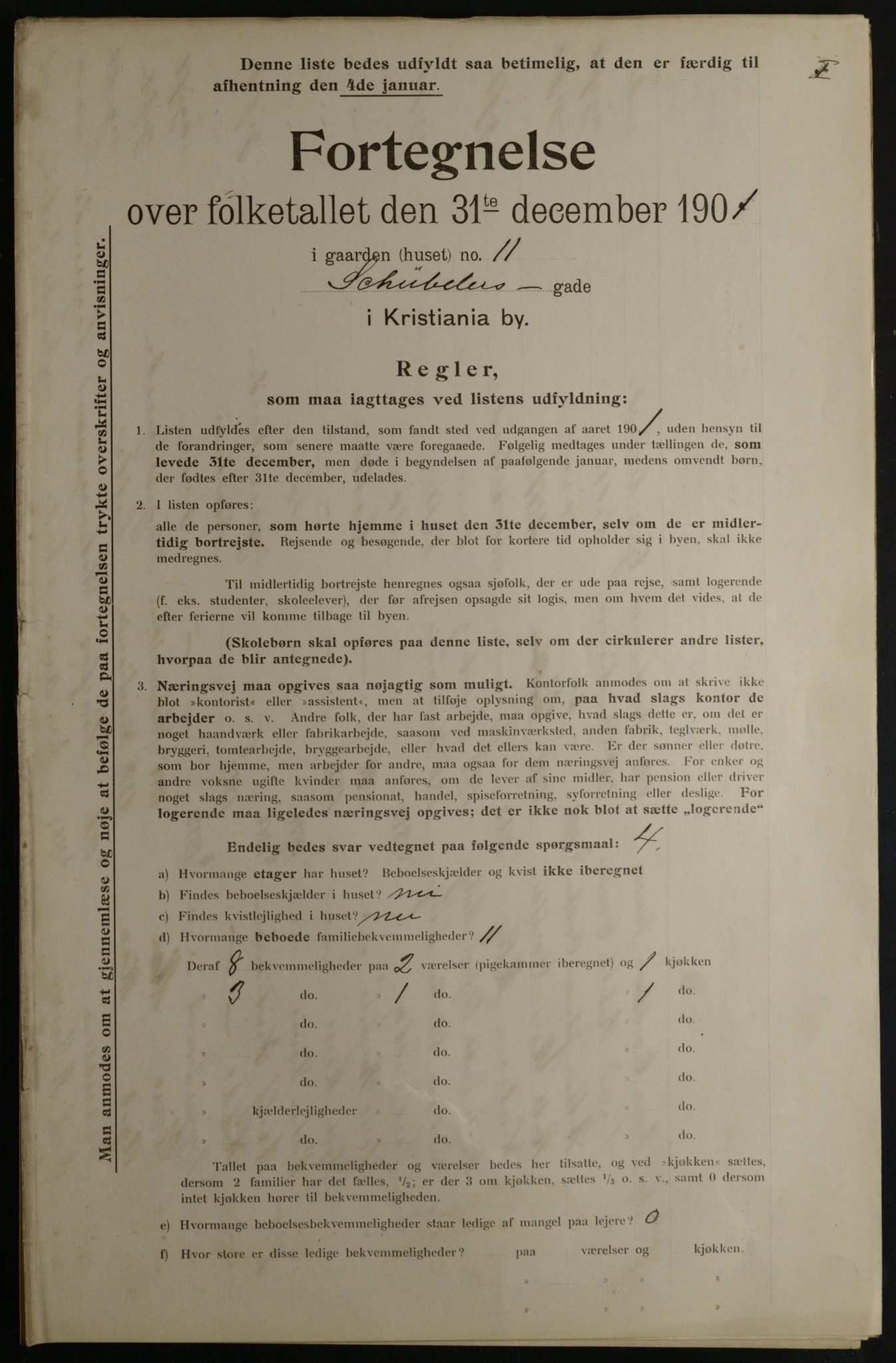 OBA, Kommunal folketelling 31.12.1901 for Kristiania kjøpstad, 1901, s. 14339