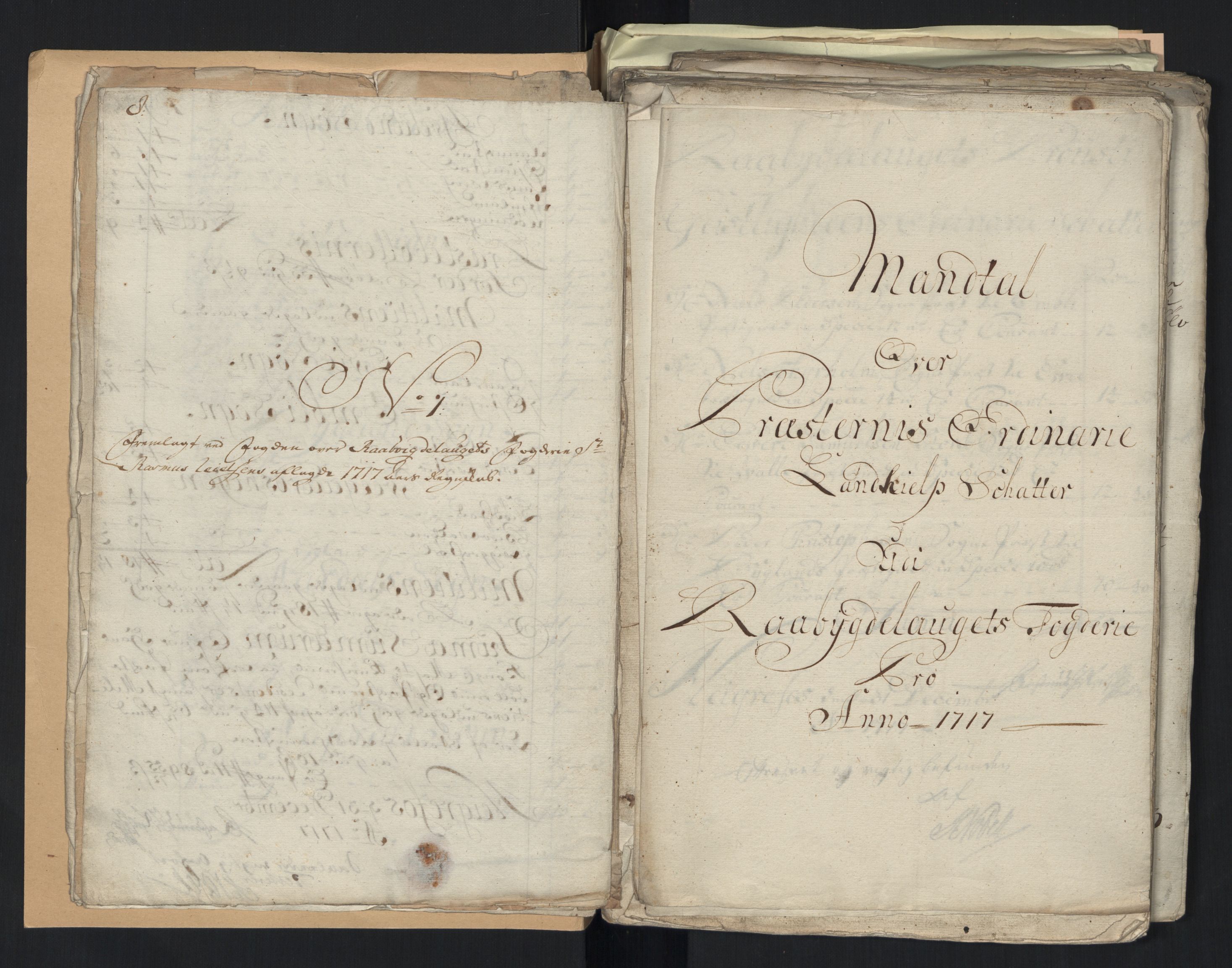 Rentekammeret inntil 1814, Reviderte regnskaper, Fogderegnskap, AV/RA-EA-4092/R40/L2452: Fogderegnskap Råbyggelag, 1716-1717, s. 198