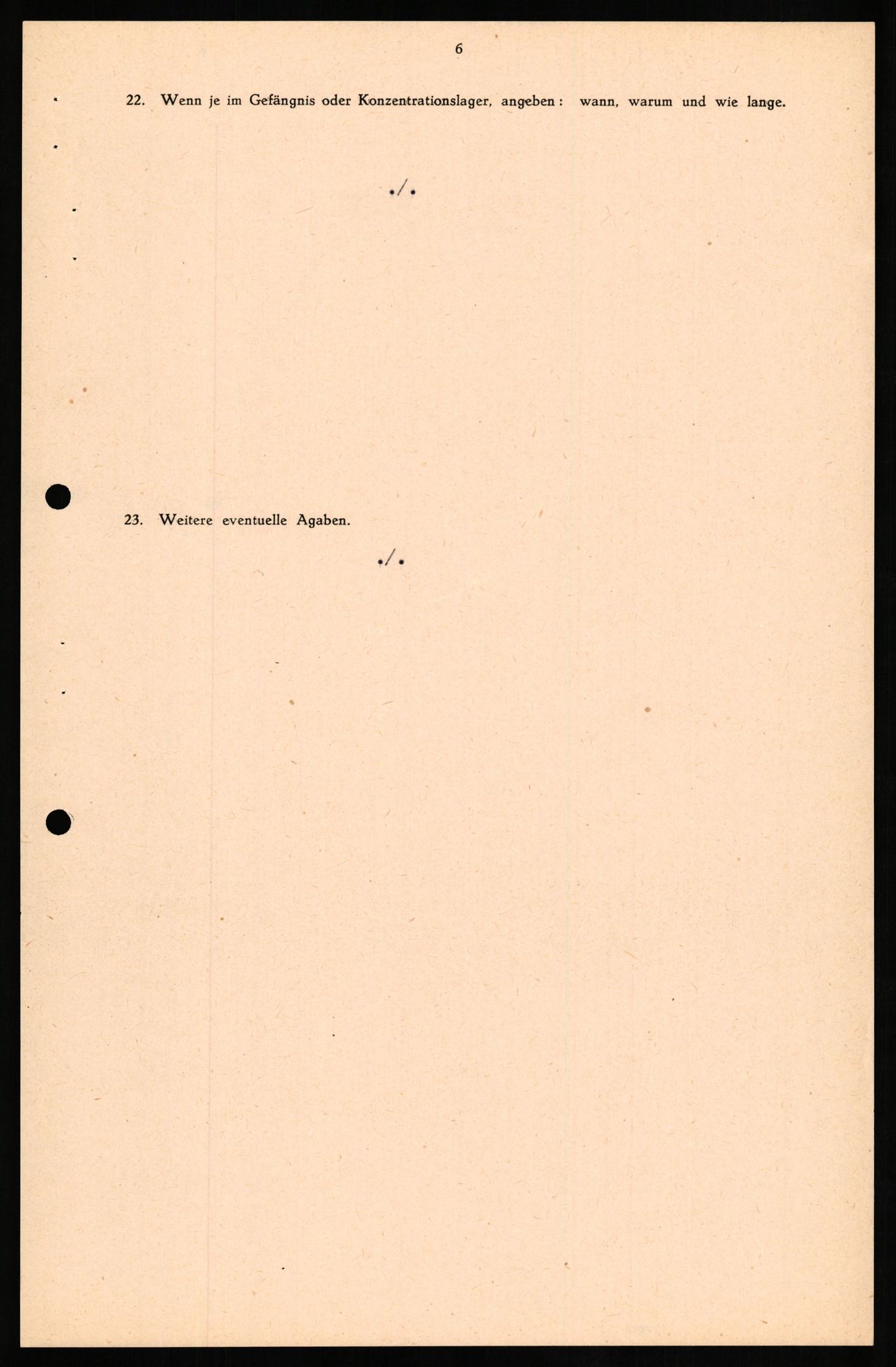 Forsvaret, Forsvarets overkommando II, AV/RA-RAFA-3915/D/Db/L0015: CI Questionaires. Tyske okkupasjonsstyrker i Norge. Tyskere., 1945-1946, s. 152