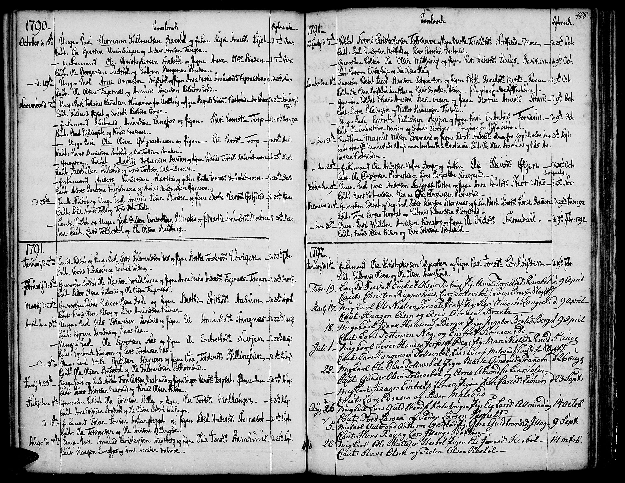 Vinger prestekontor, AV/SAH-PREST-024/H/Ha/Haa/L0004: Ministerialbok nr. 4, 1766-1813, s. 427-428