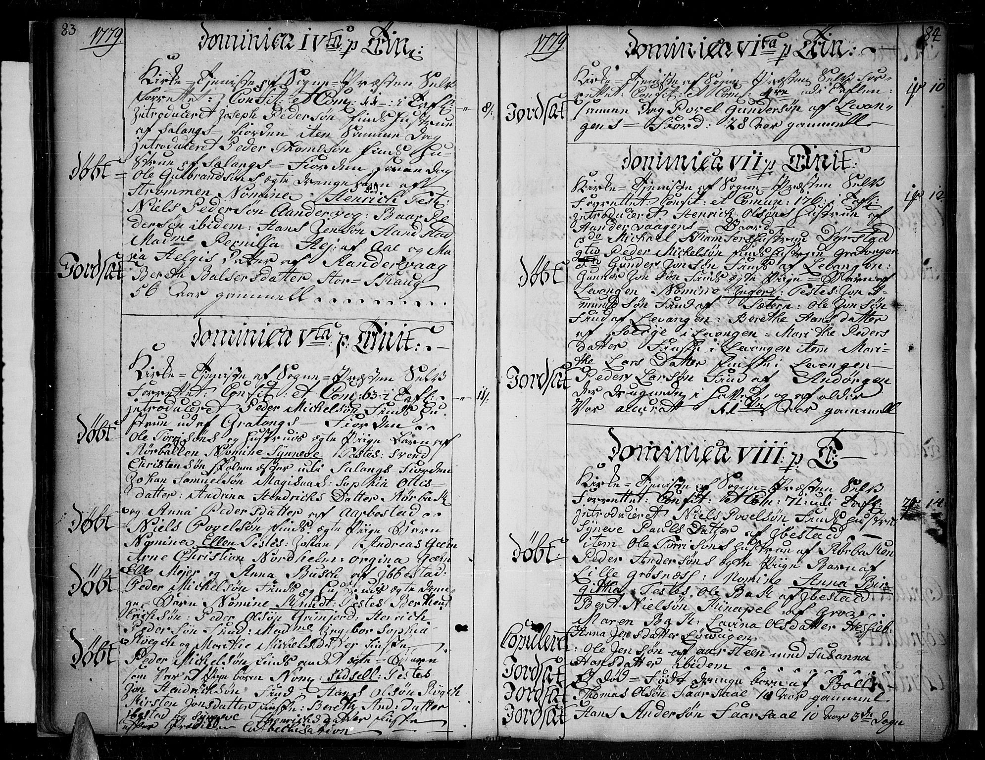 Ibestad sokneprestembete, AV/SATØ-S-0077/H/Ha/Haa/L0003kirke: Ministerialbok nr. 3, 1776-1801, s. 83-84