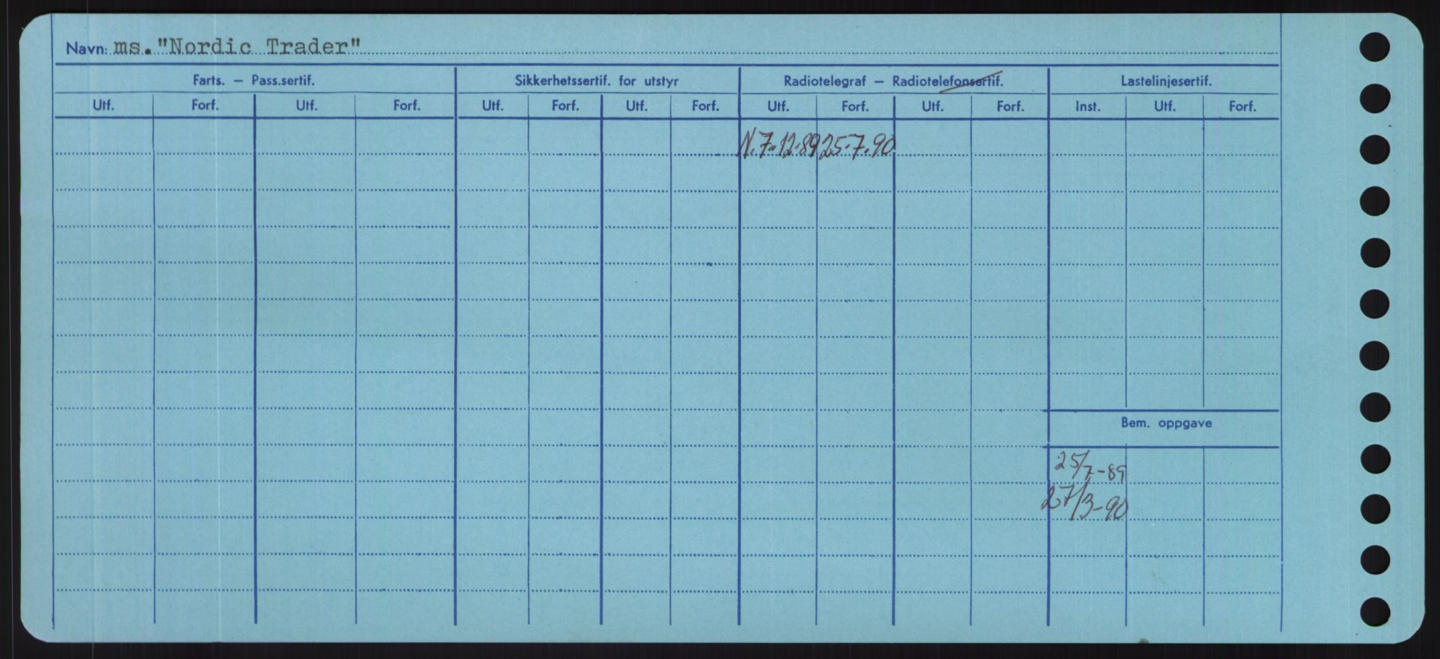 Sjøfartsdirektoratet med forløpere, Skipsmålingen, AV/RA-S-1627/H/Hd/L0026: Fartøy, N-Norhol, s. 490