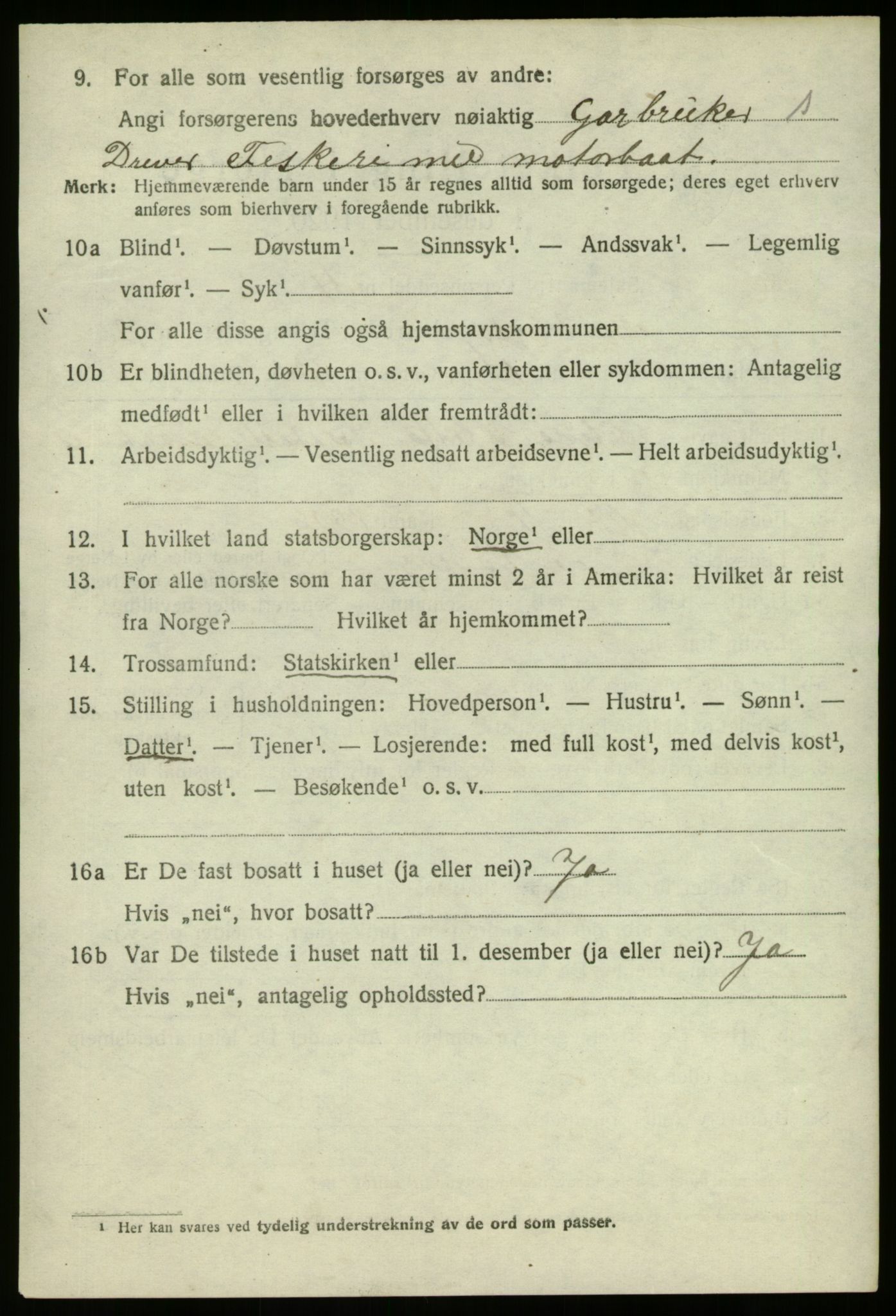 SAB, Folketelling 1920 for 1440 Nord-Vågsøy herred, 1920, s. 859