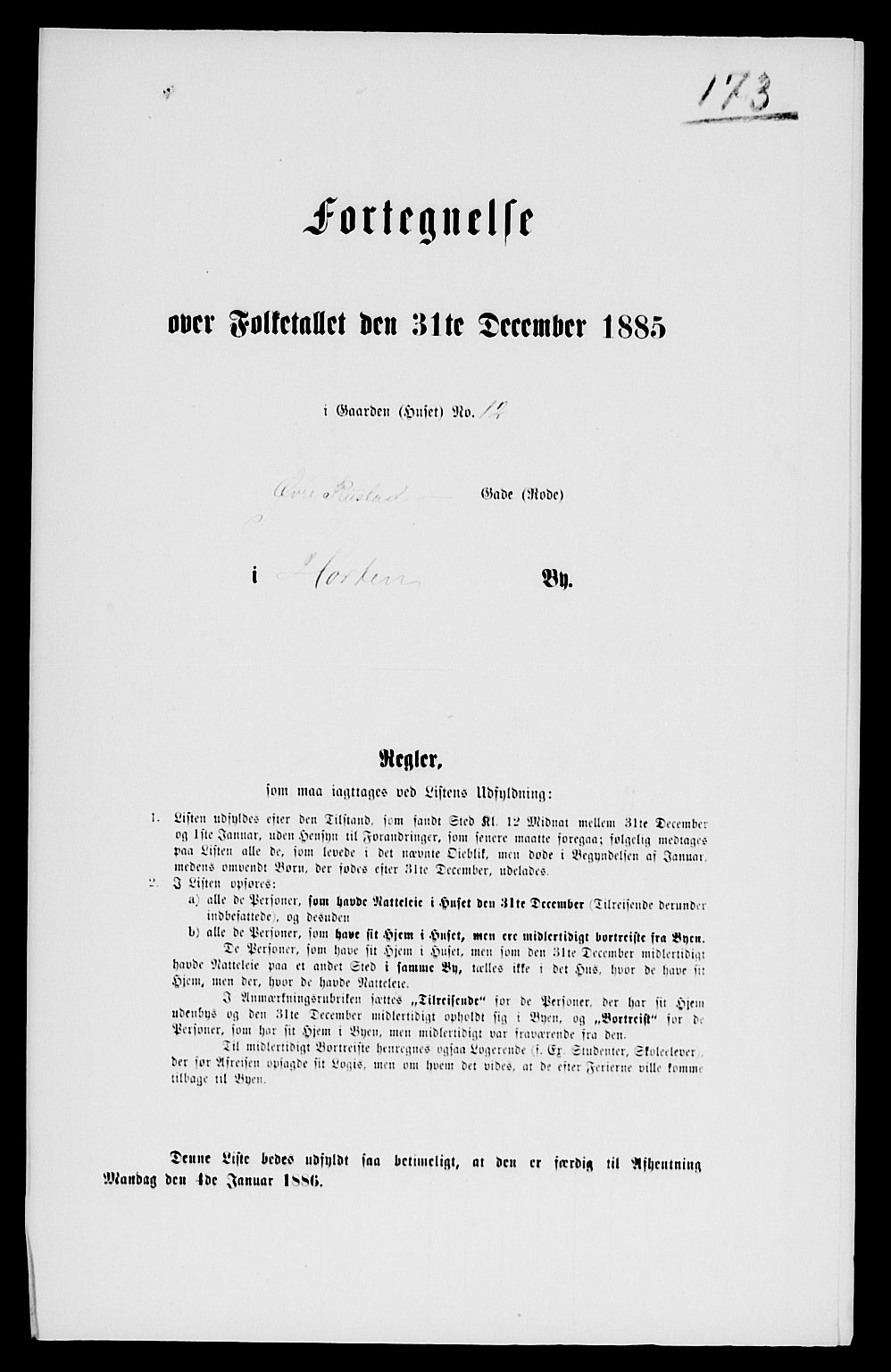 SAKO, Folketelling 1885 for 0703 Horten ladested, 1885, s. 346