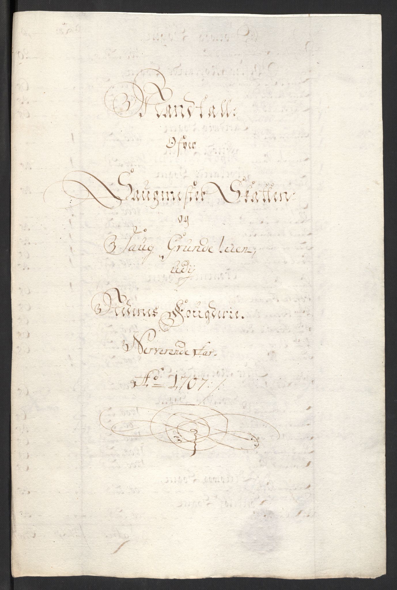 Rentekammeret inntil 1814, Reviderte regnskaper, Fogderegnskap, RA/EA-4092/R39/L2318: Fogderegnskap Nedenes, 1706-1709, s. 144