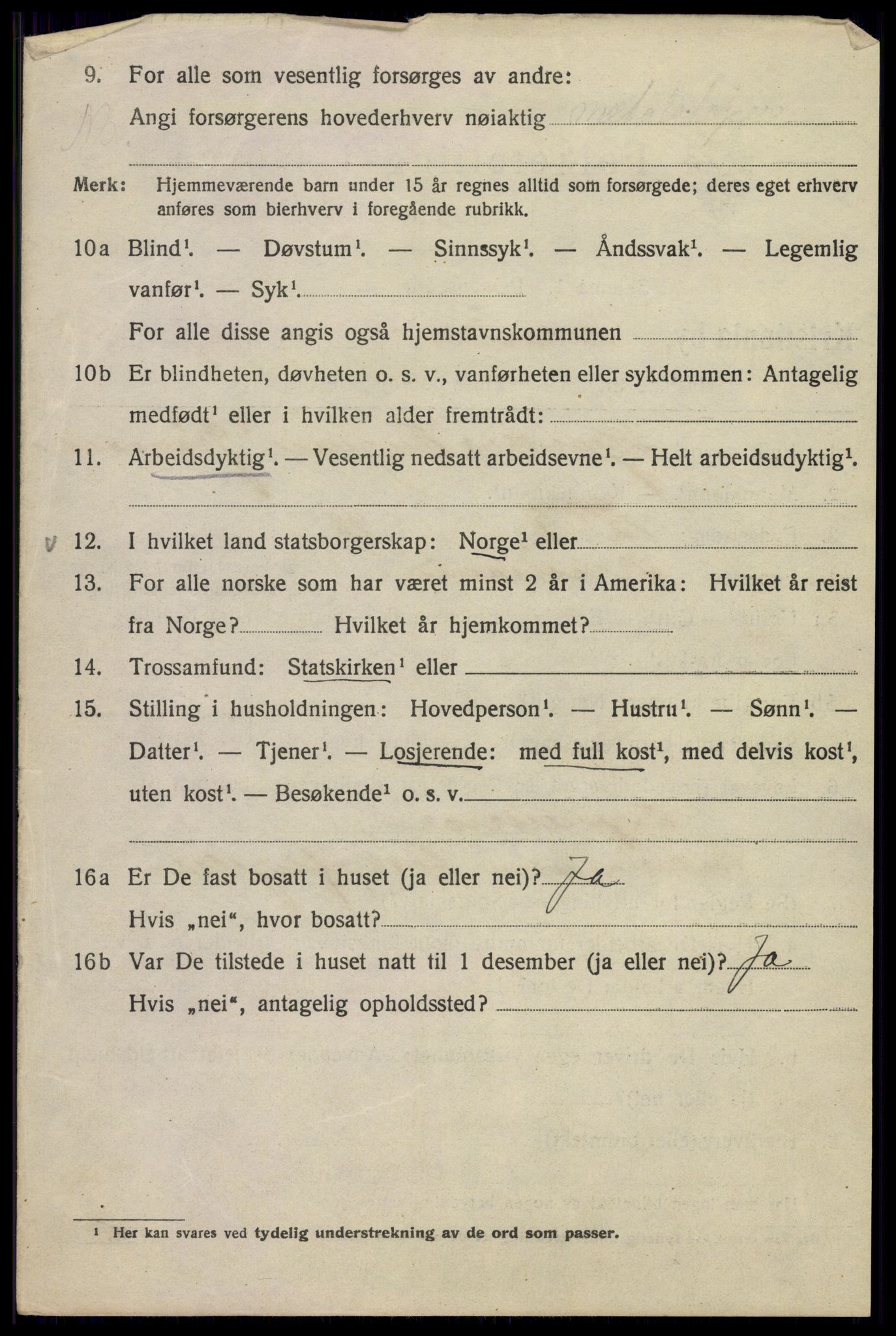 SAO, Folketelling 1920 for 0301 Kristiania kjøpstad, 1920, s. 612286