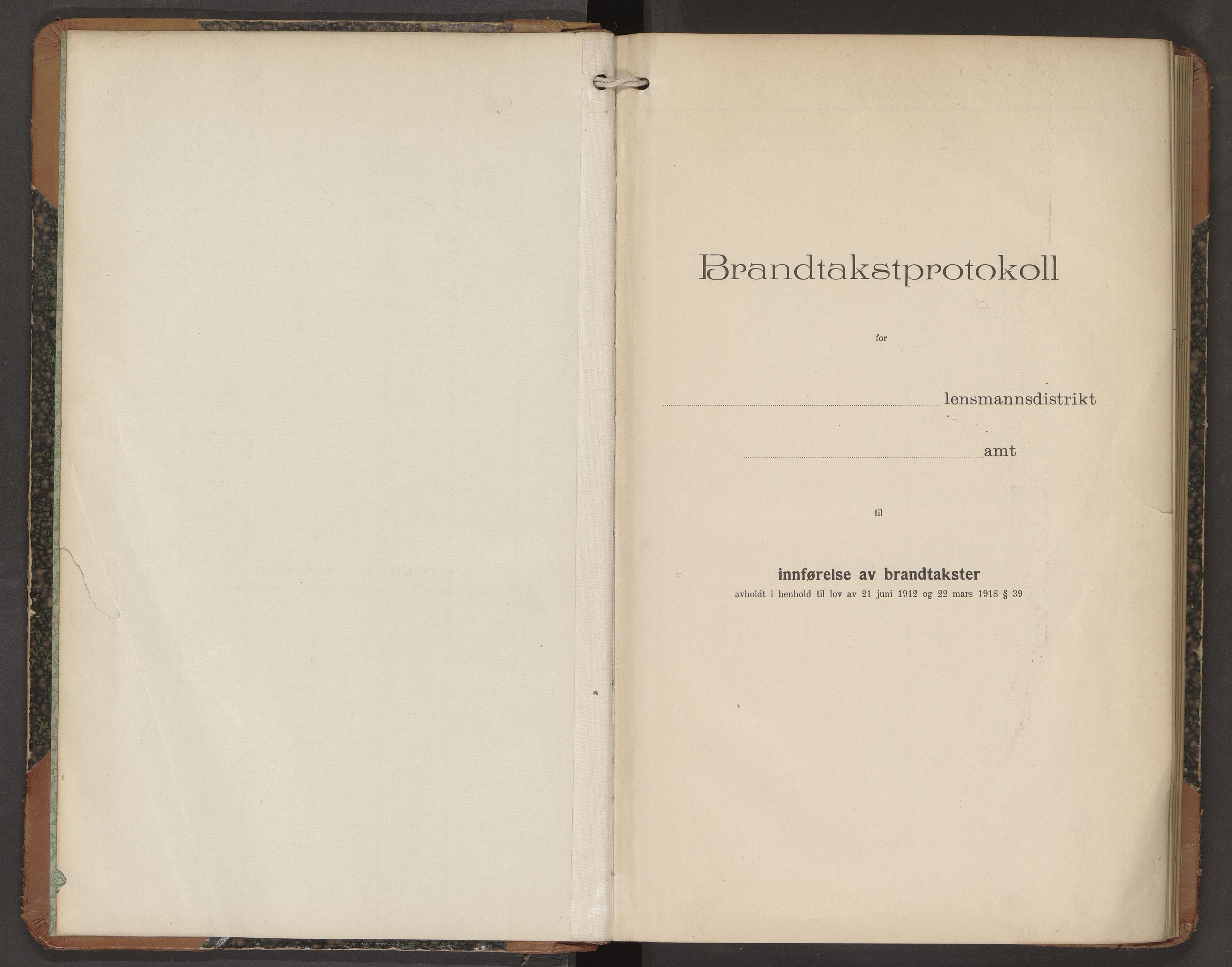 Norges Brannkasse Lødingen og Tjeldsund, AV/SAT-A-5583/Fb/L0008: Branntakstprotokoll, 1925-1930